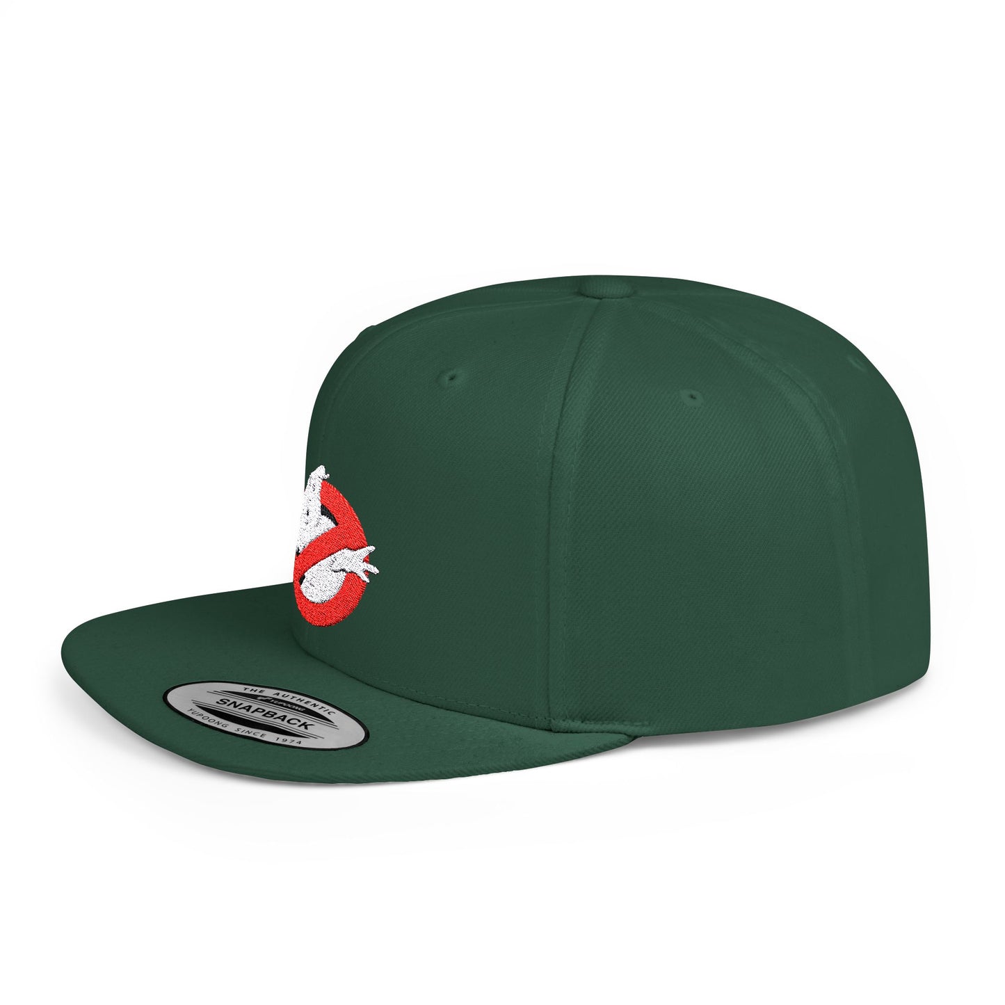 Ghostbusters Flat Bill Snapback – Lightweight, Custom Fit, Premium Quality