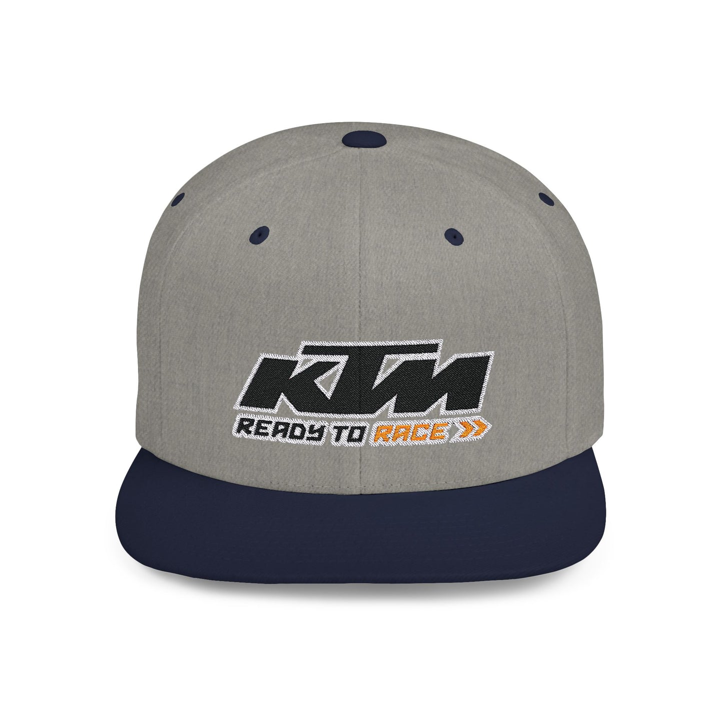 KTM Ready to Race Flat Bill Snapback – Lightweight, Custom Fit, Premium Quality