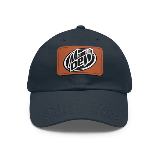 Dad Leather Patch Hat Mountain Dew – Timeless Style, Perfect Fit