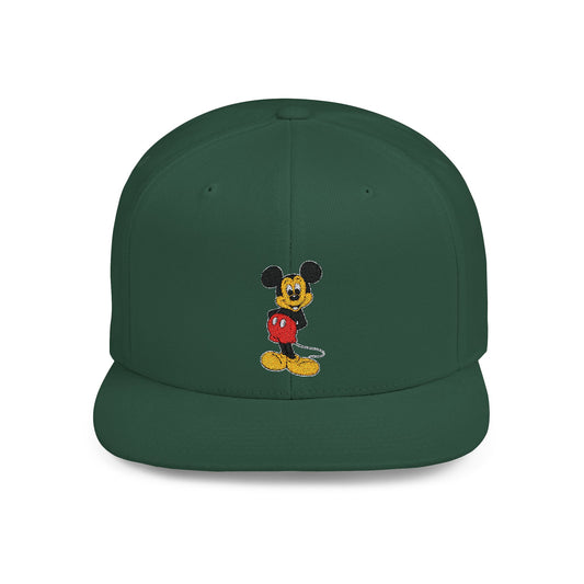 Mickey Mouse Disney Celebrations Flat Bill Snapback – Lightweight, Custom Fit, Premium Quality