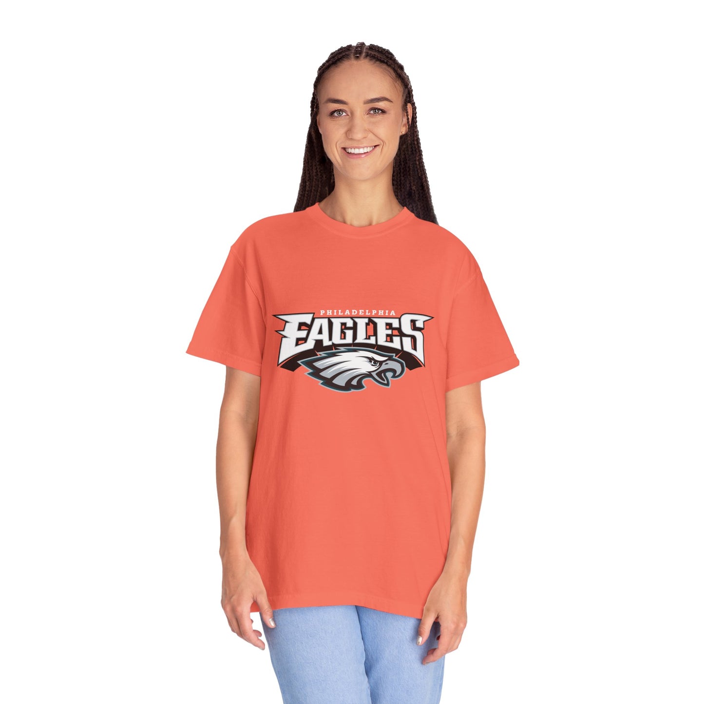 Philadelphia Eagles Fan Gifts Garment-Dyed T-Shirt – Premium Cotton Tee for Customization