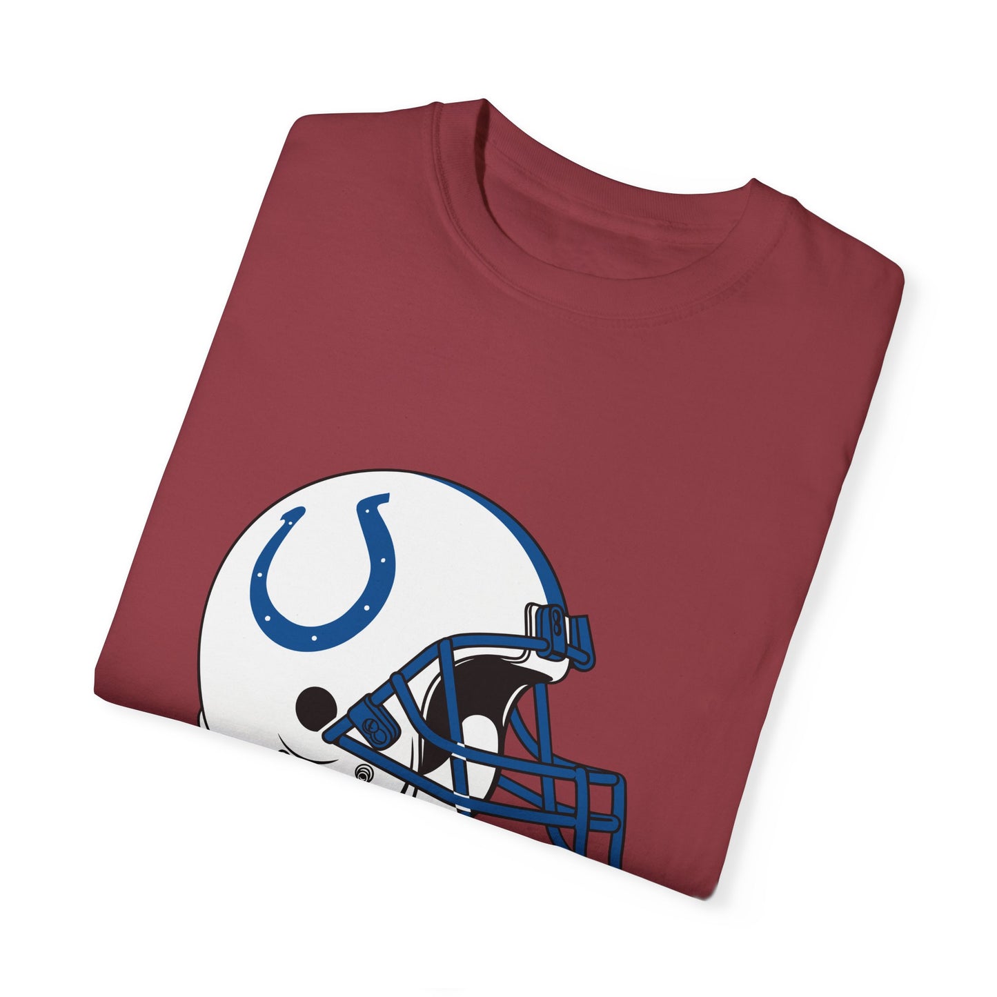 Indianapolis Colts Merchandise Garment-Dyed T-Shirt – Premium Cotton Tee for Customization