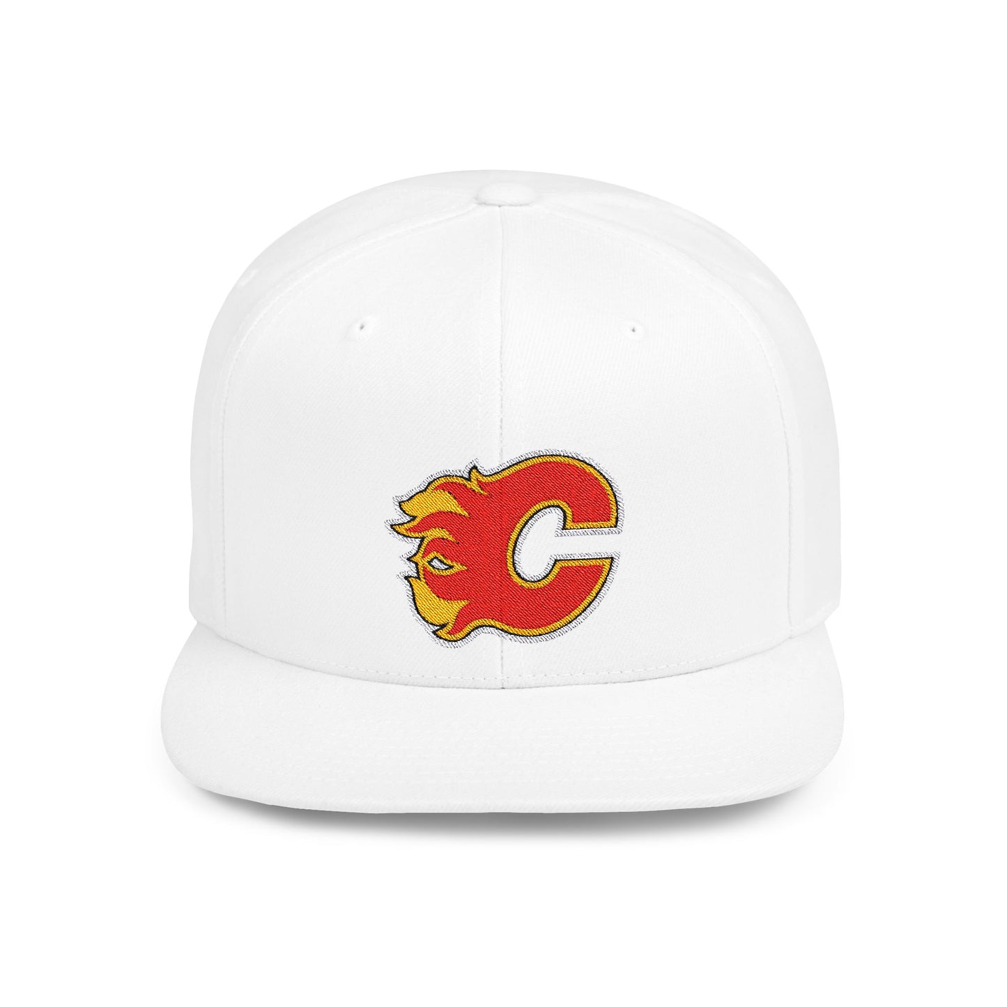 Calgary Flames Flat Bill Snapback – Lightweight, Custom Fit, Premium Quality