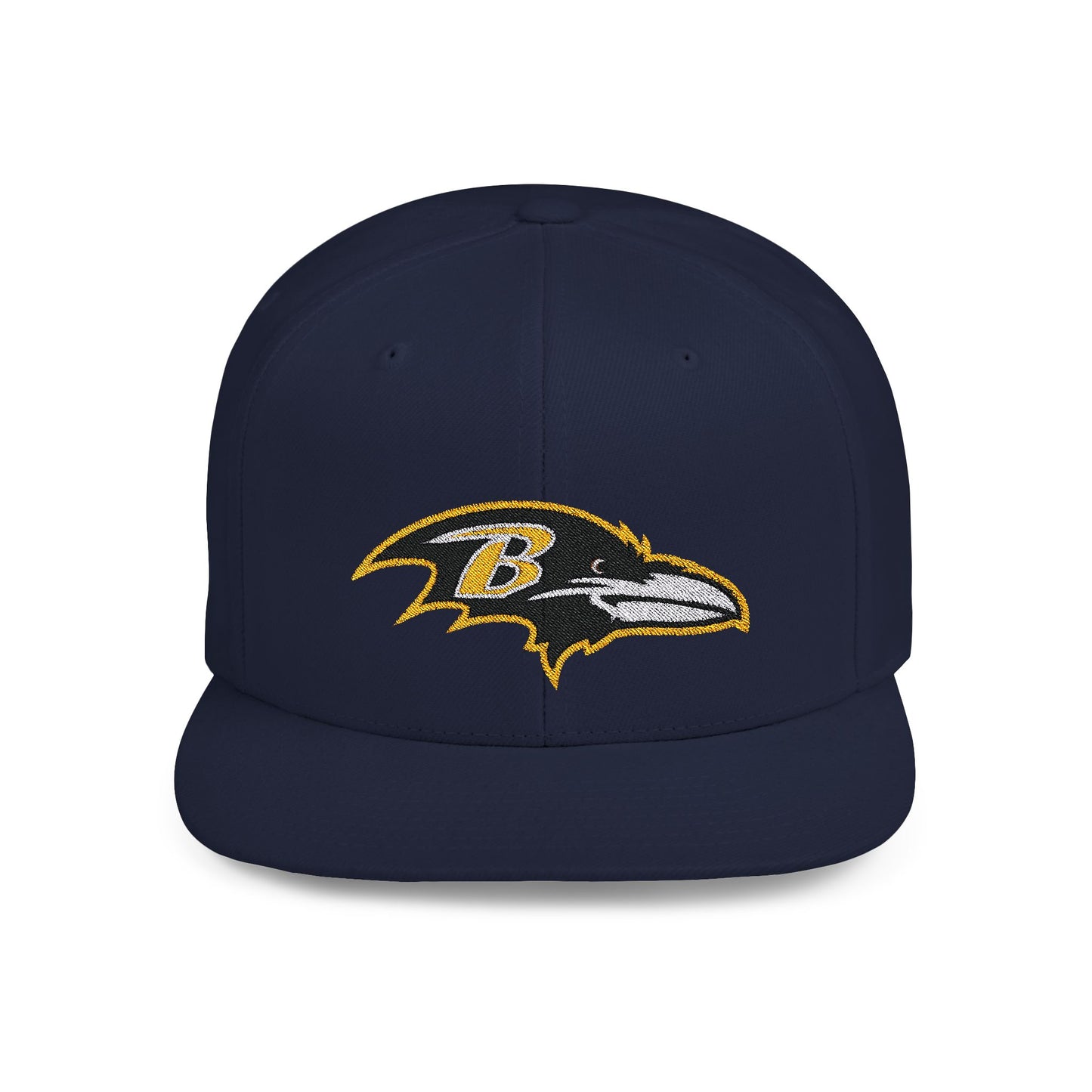 Baltimore Ravens Flat Bill Snapback – Lightweight, Custom Fit, Premium Quality