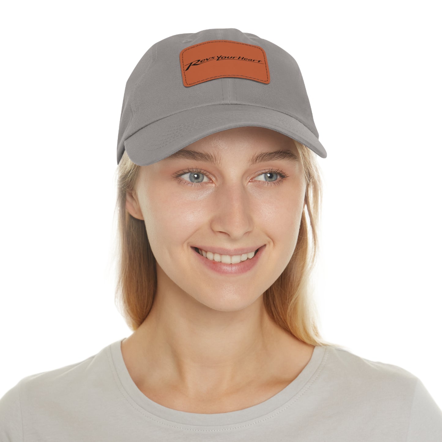 Dad Leather Patch Hat Yamaha Revs Your Heart – Timeless Style, Perfect Fit