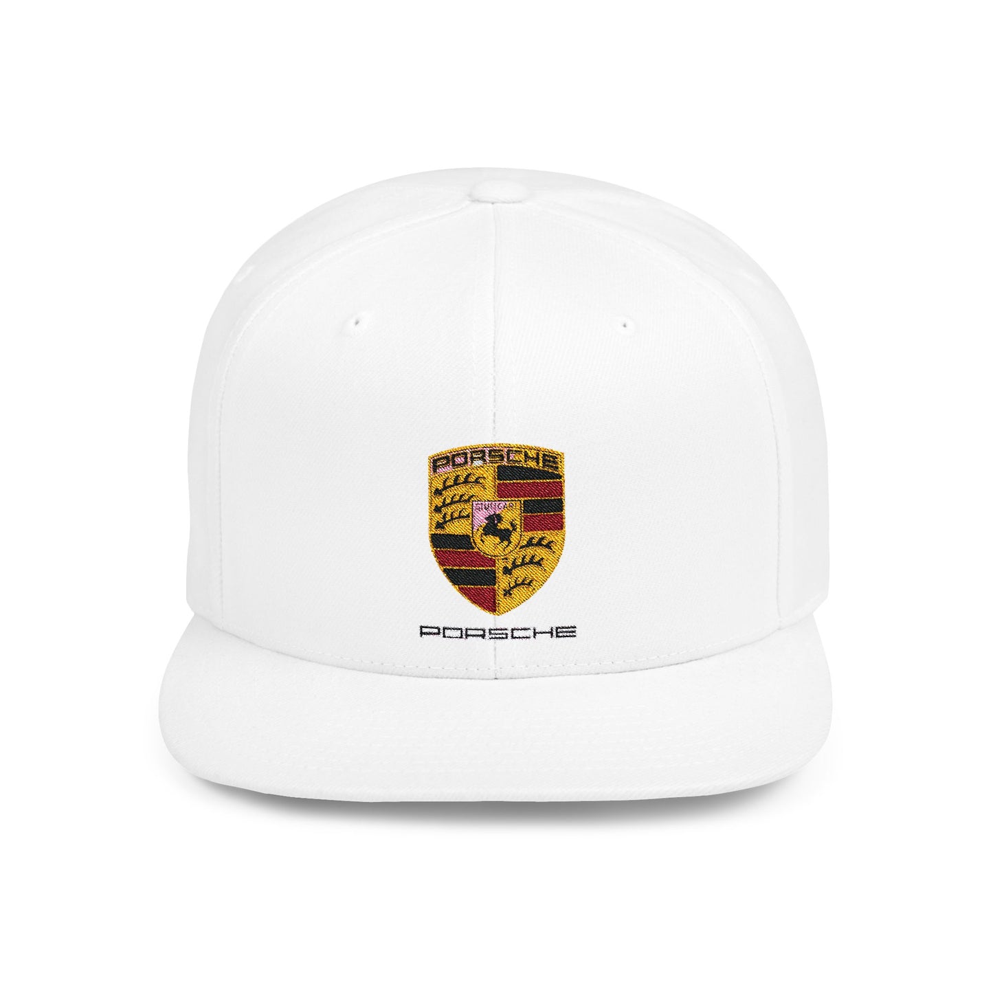 Porsche Flat Bill Snapback – Lightweight, Custom Fit, Premium Quality