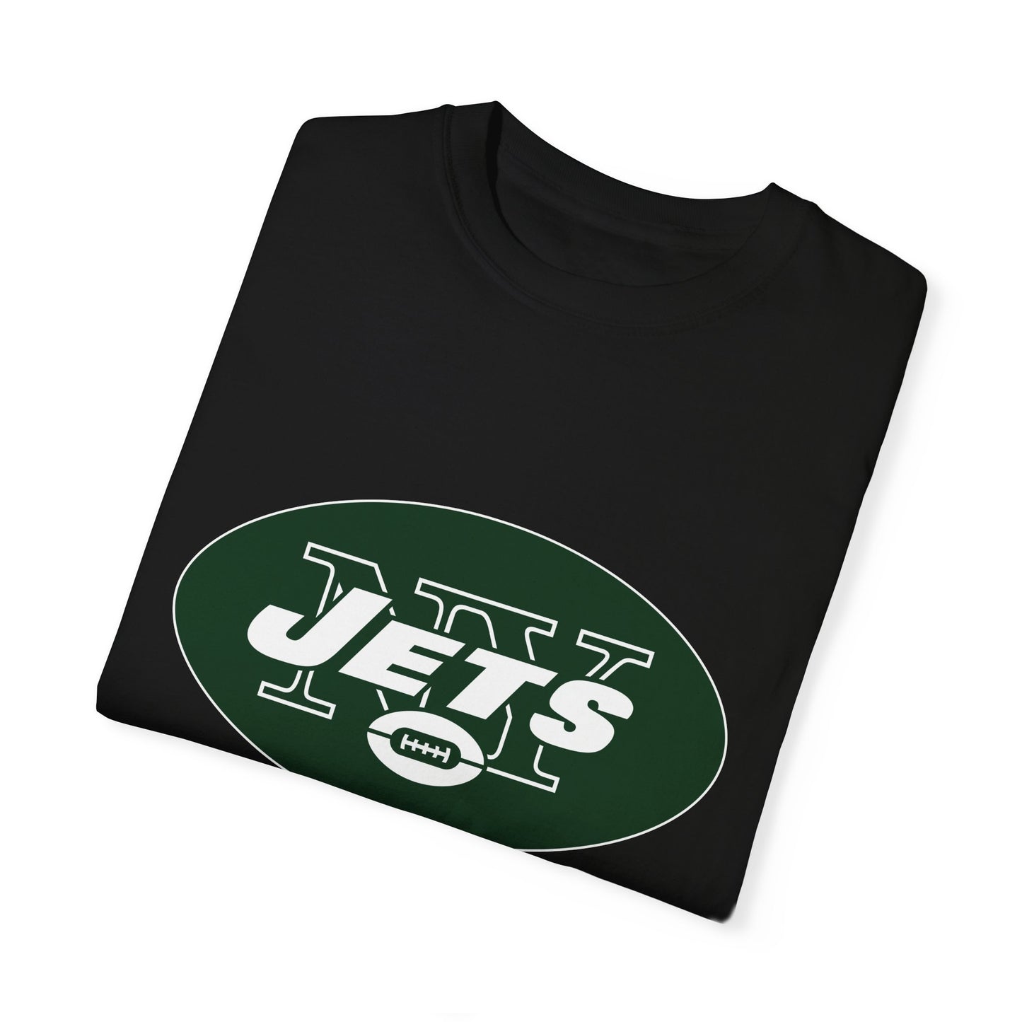 New York Jets Football Products Garment-Dyed T-Shirt – Premium Cotton Tee for Customization