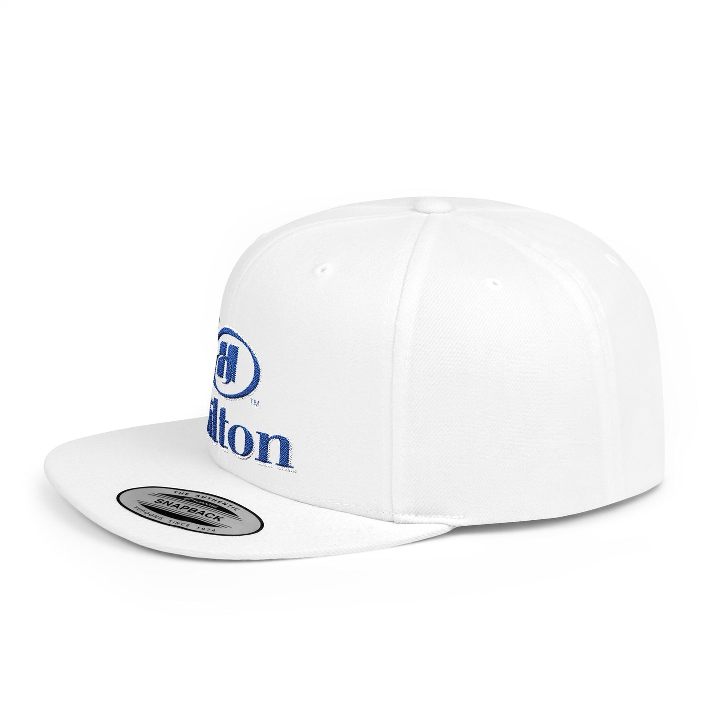 Hilton Flat Bill Snapback – Lightweight, Custom Fit, Premium Quality