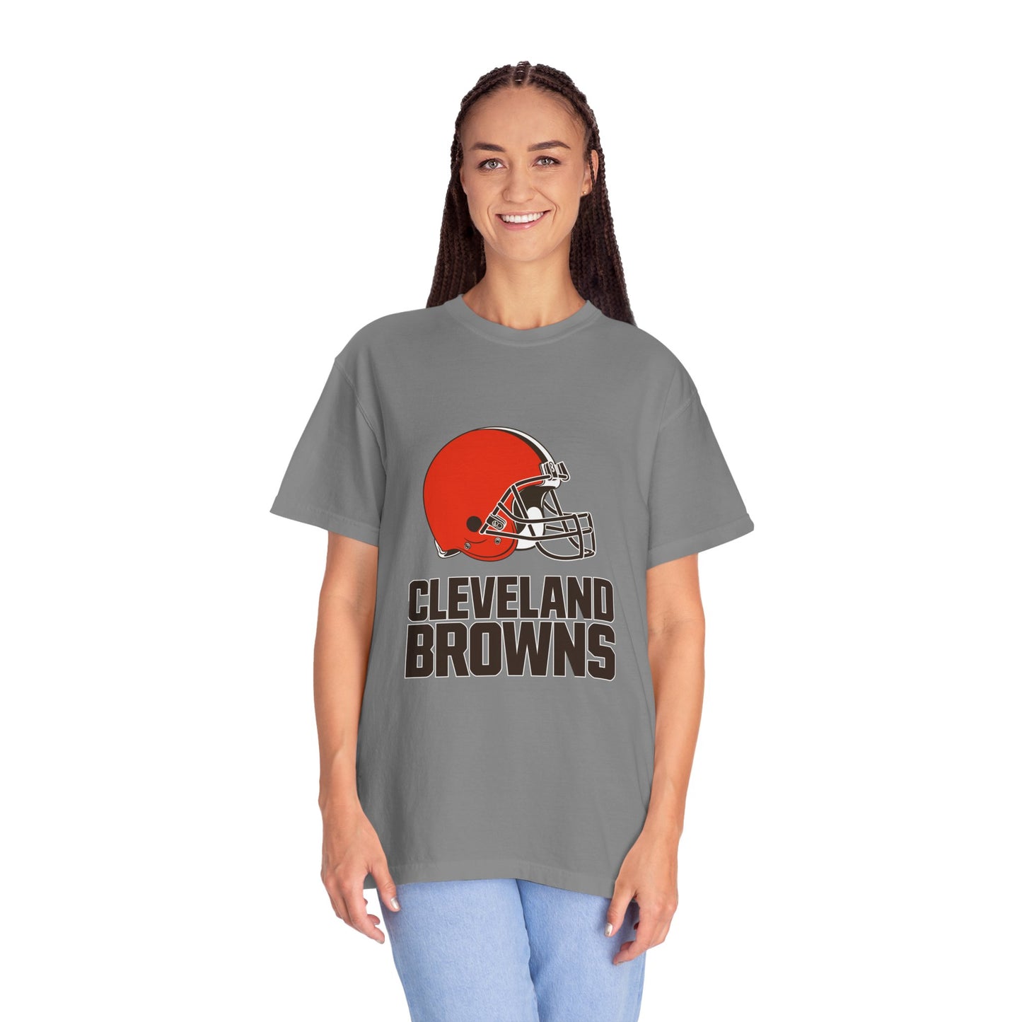 Cleveland Browns Garment-Dyed T-Shirt – Premium Cotton Tee for Customization