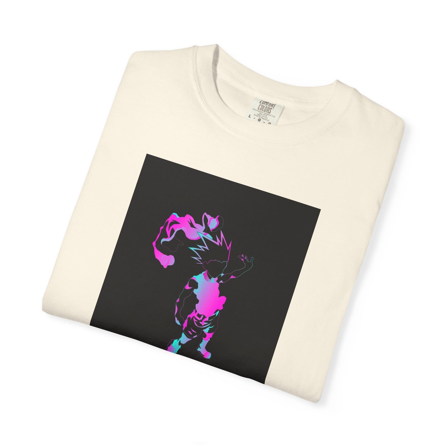 Hunter x Hunter Aesthetic Anime Garment-Dyed T-Shirt – Premium Cotton Tee for Customization