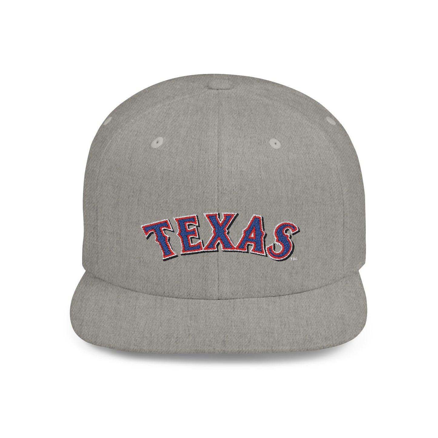 Texas Rangers Baseball Flat Bill Snapback – Lightweight, Custom Fit, Premium Quality