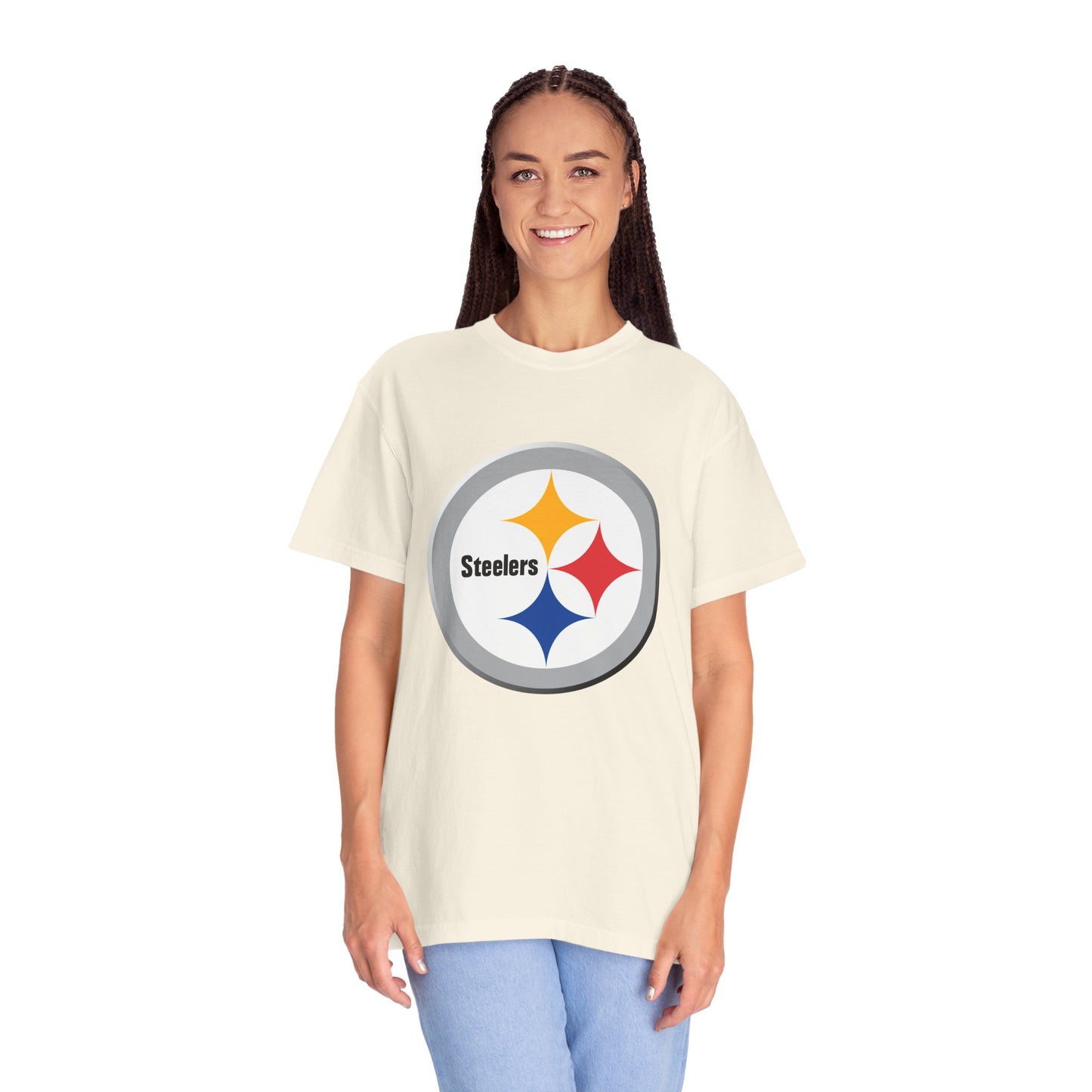 Pittsburgh Steelers Gear Garment-Dyed T-Shirt – Premium Cotton Tee for Customization