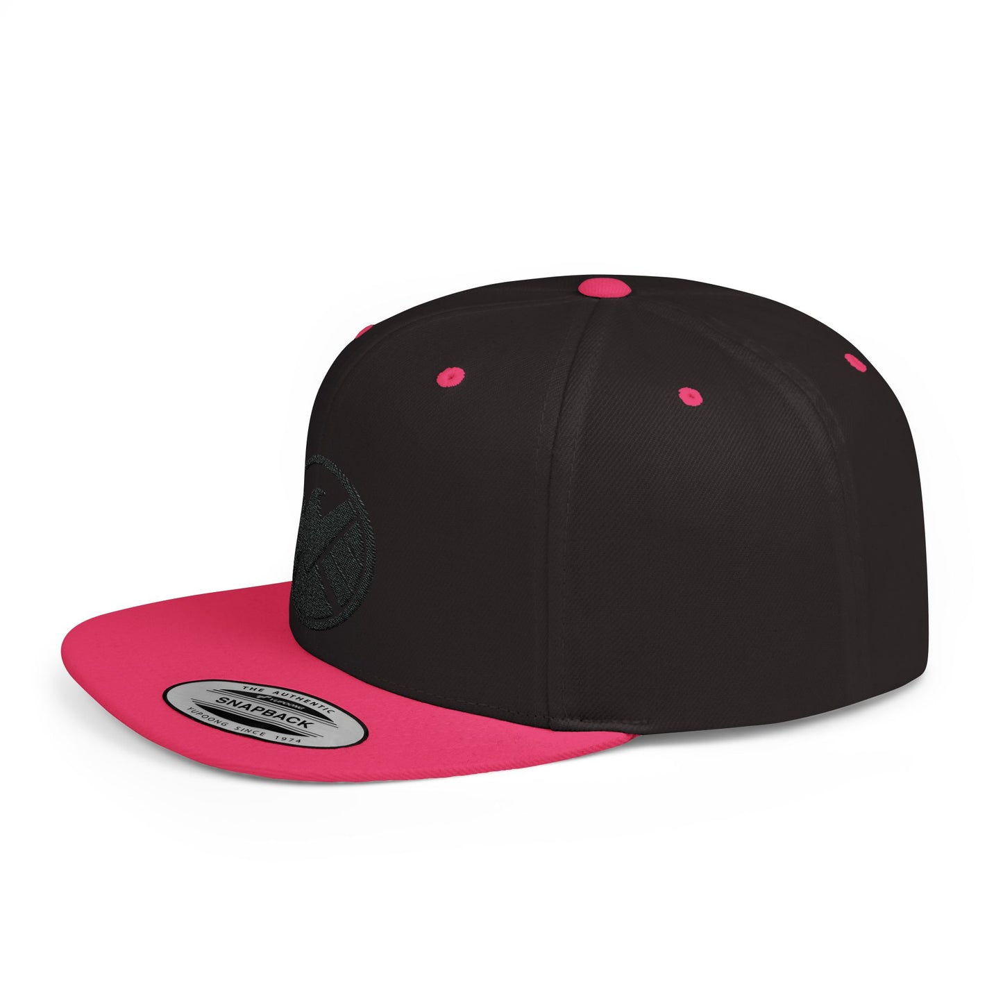 Shield Flat Bill Snapback – Lightweight, Custom Fit, Premium Quality