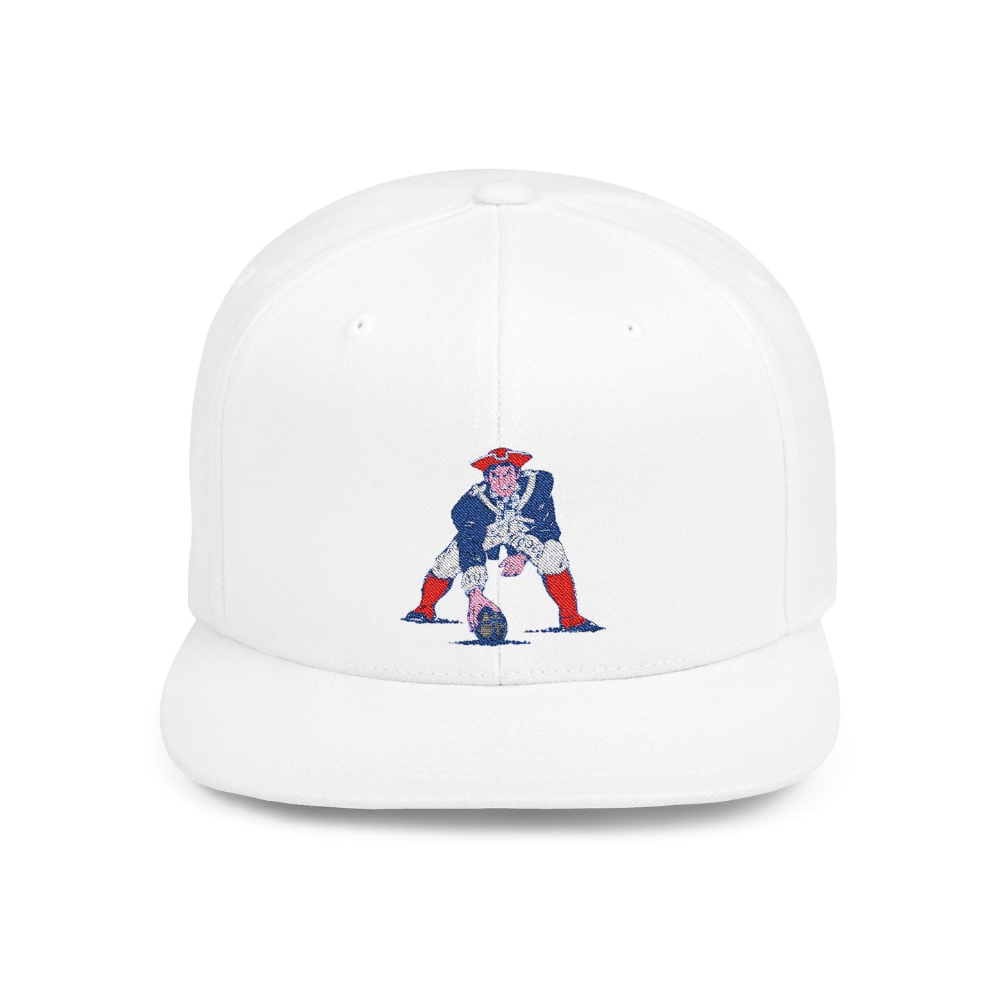 New England Patriots Go Pats Flat Bill Snapback – Lightweight, Custom Fit, Premium Quality