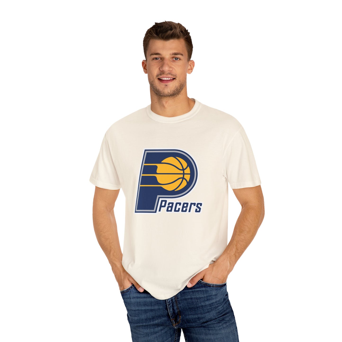 Indiana Pacers Built Different Garment-Dyed T-Shirt – Premium Cotton Tee for Customization