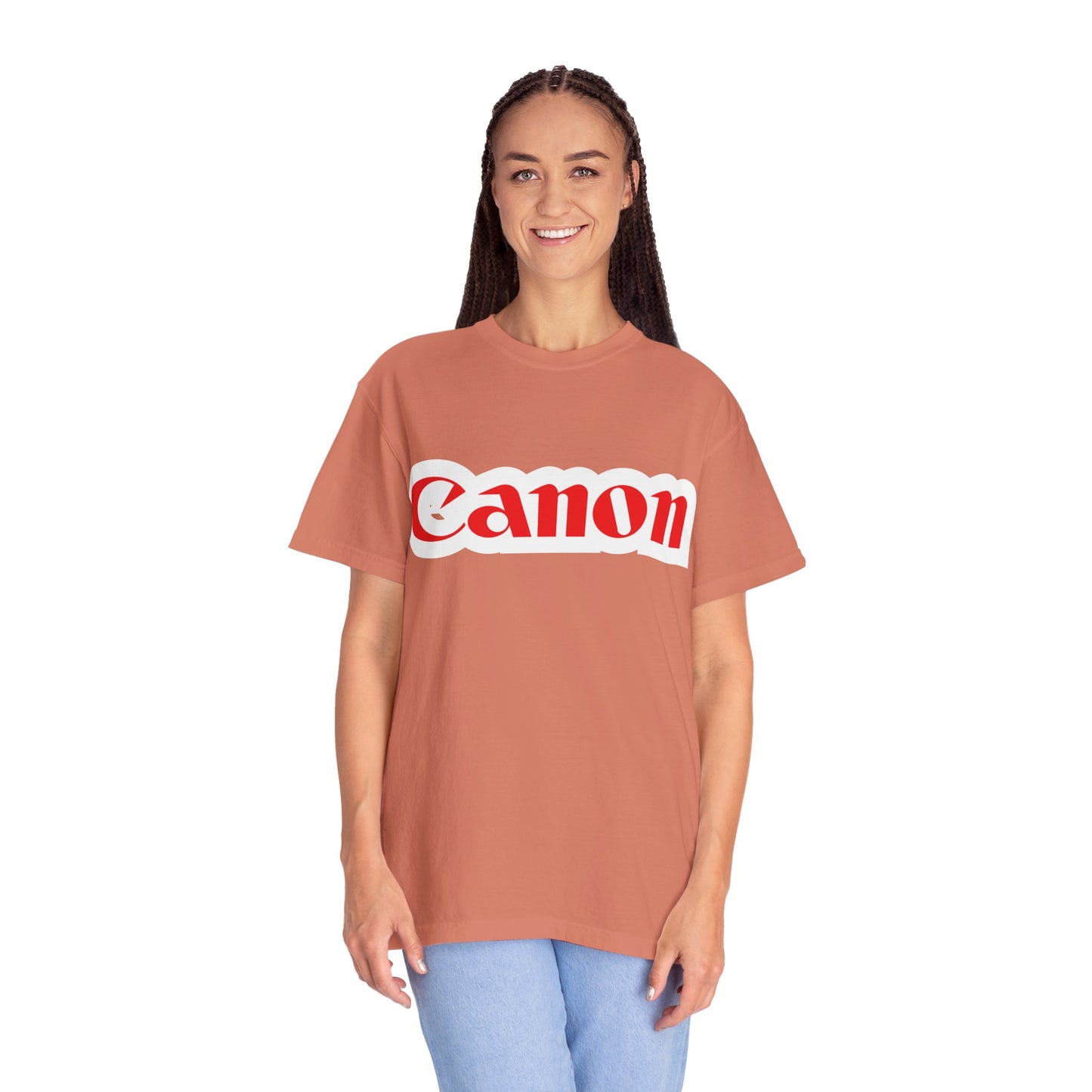 Canon Garment-Dyed T-Shirt – Premium Cotton Tee for Customization