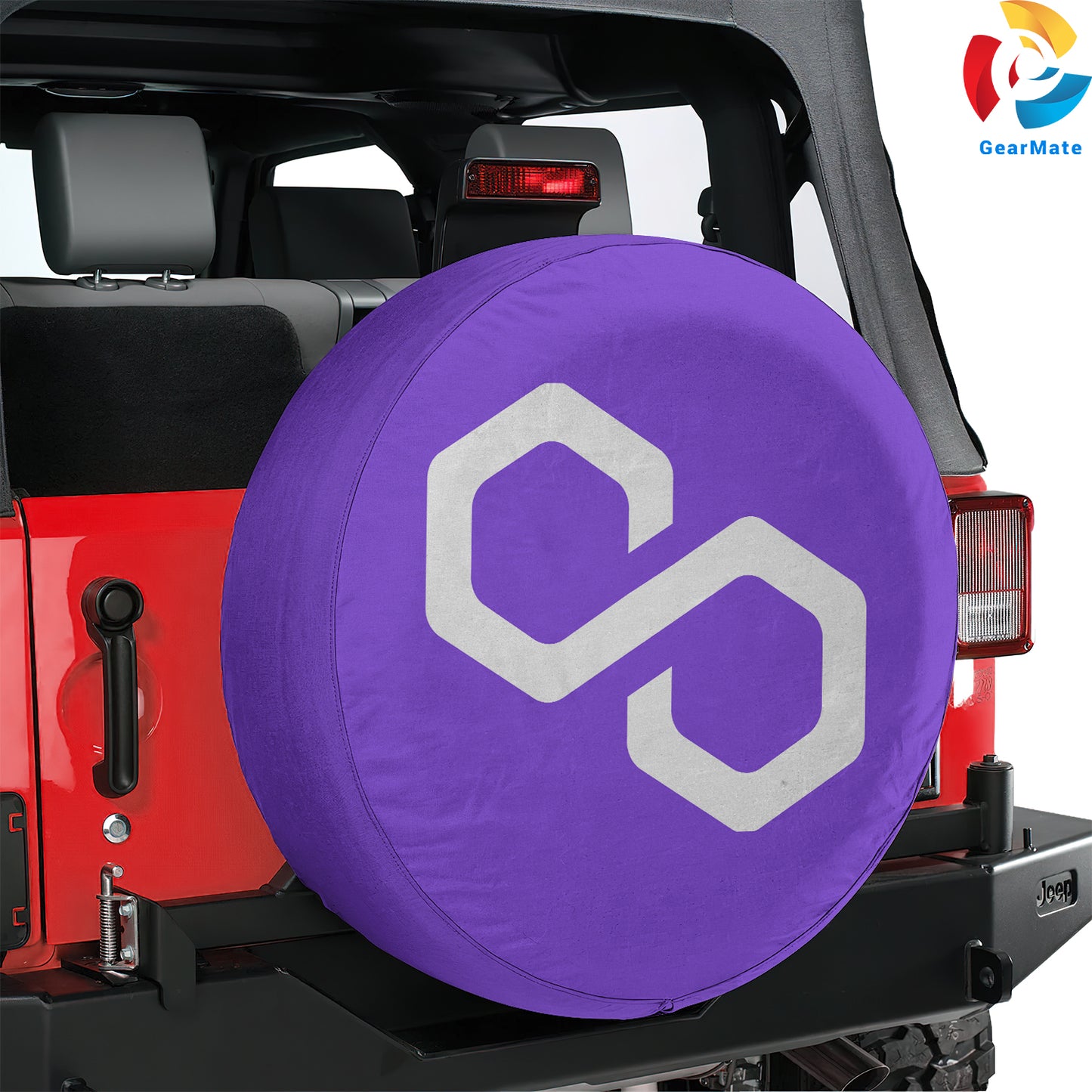 Polygon Spare Tire Cover – Premium Waterproof UV Resistant Protector