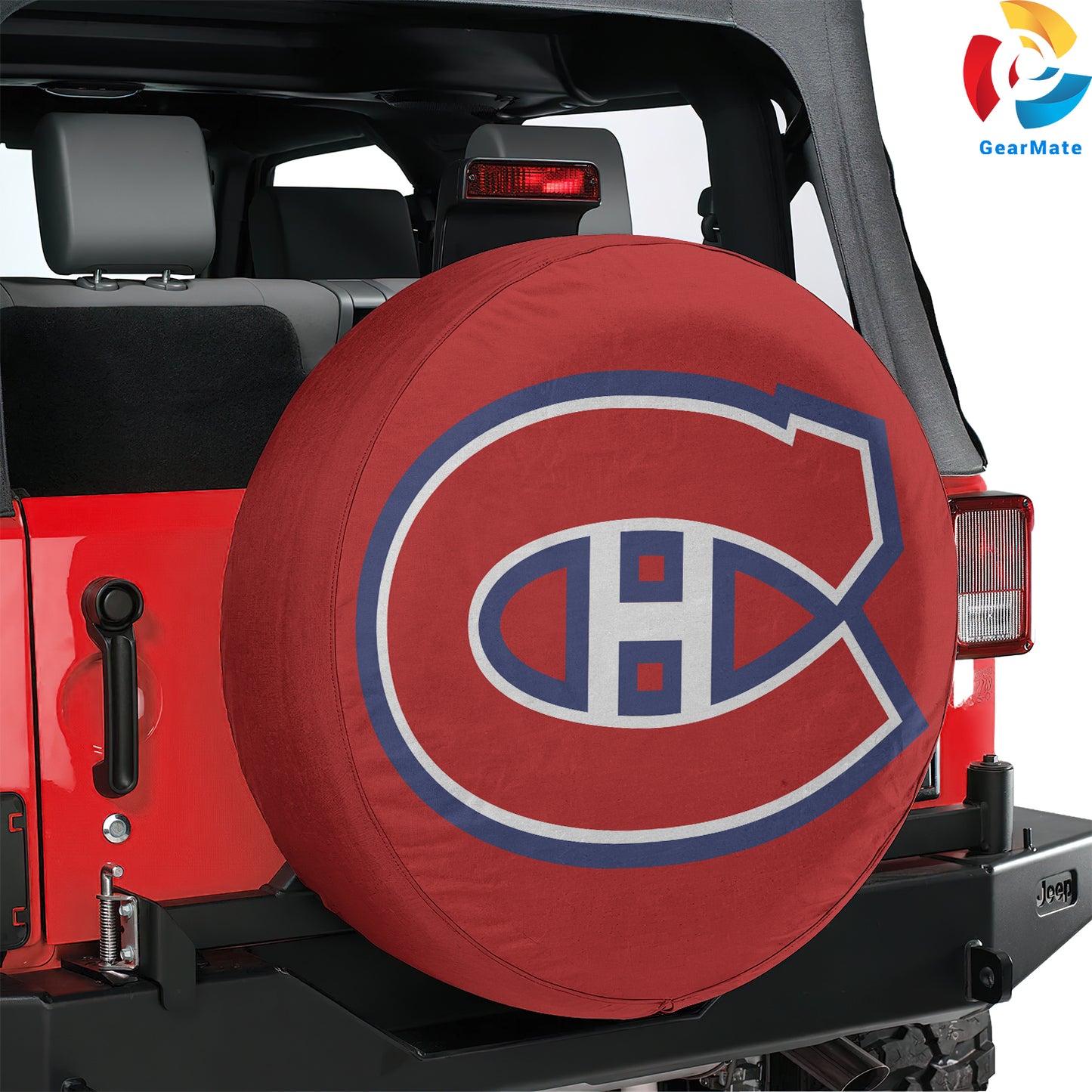 Motreal Canadiens Hookey Season Spare Tire Cover – Premium Waterproof UV-Resistant Protector