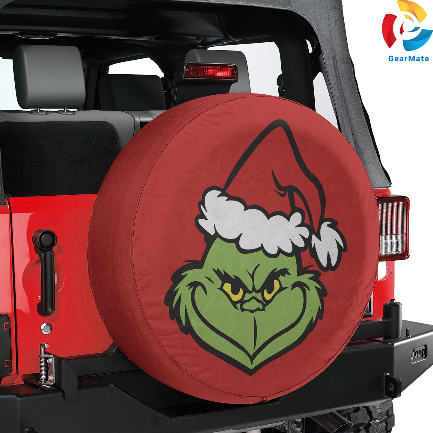 Grinch The Movie Spare Tire Cover – Premium Waterproof UV Resistant Protector