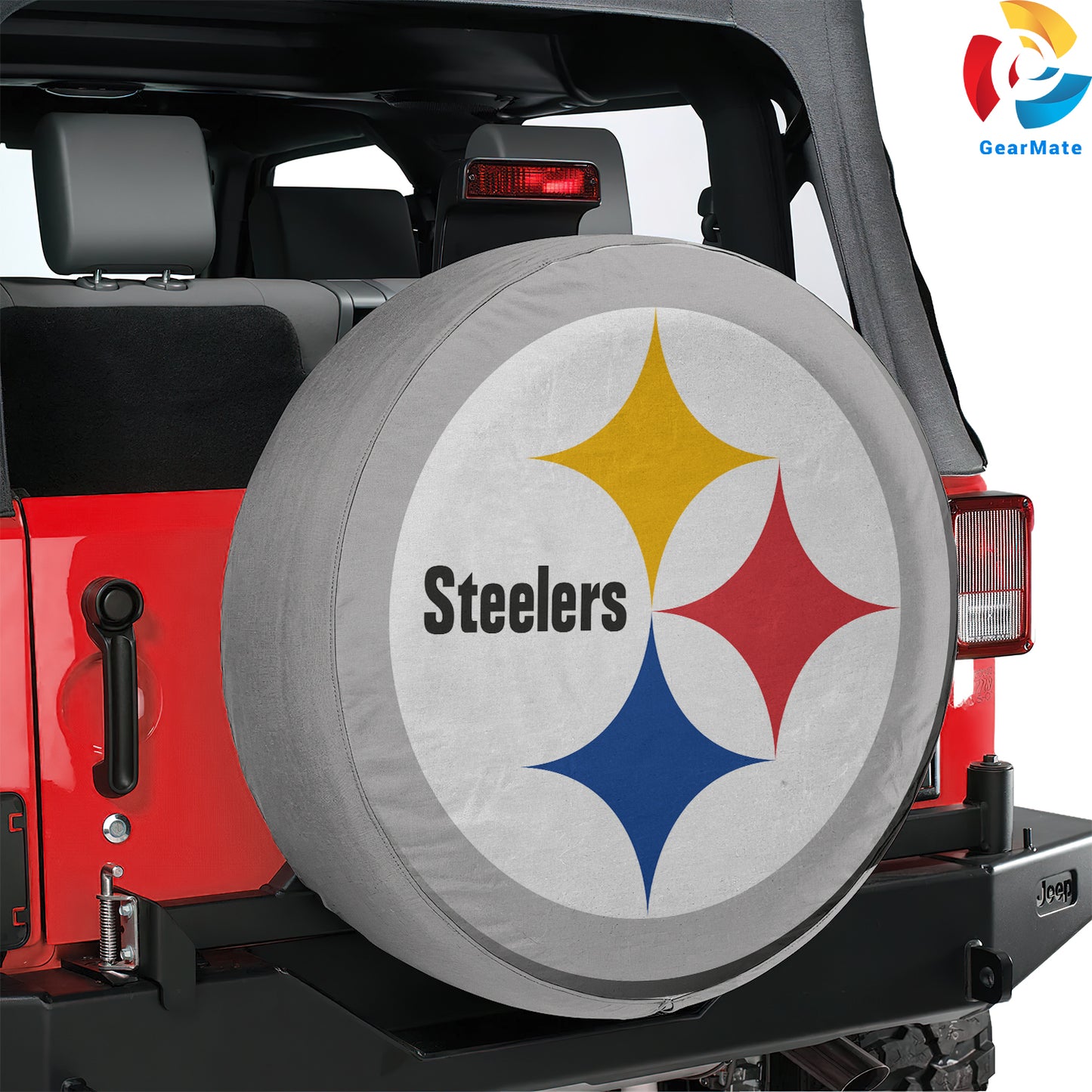 Pittsburgh Steelers Fan Gifts Spare Tire Cover – Premium Waterproof UV-Resistant Protector