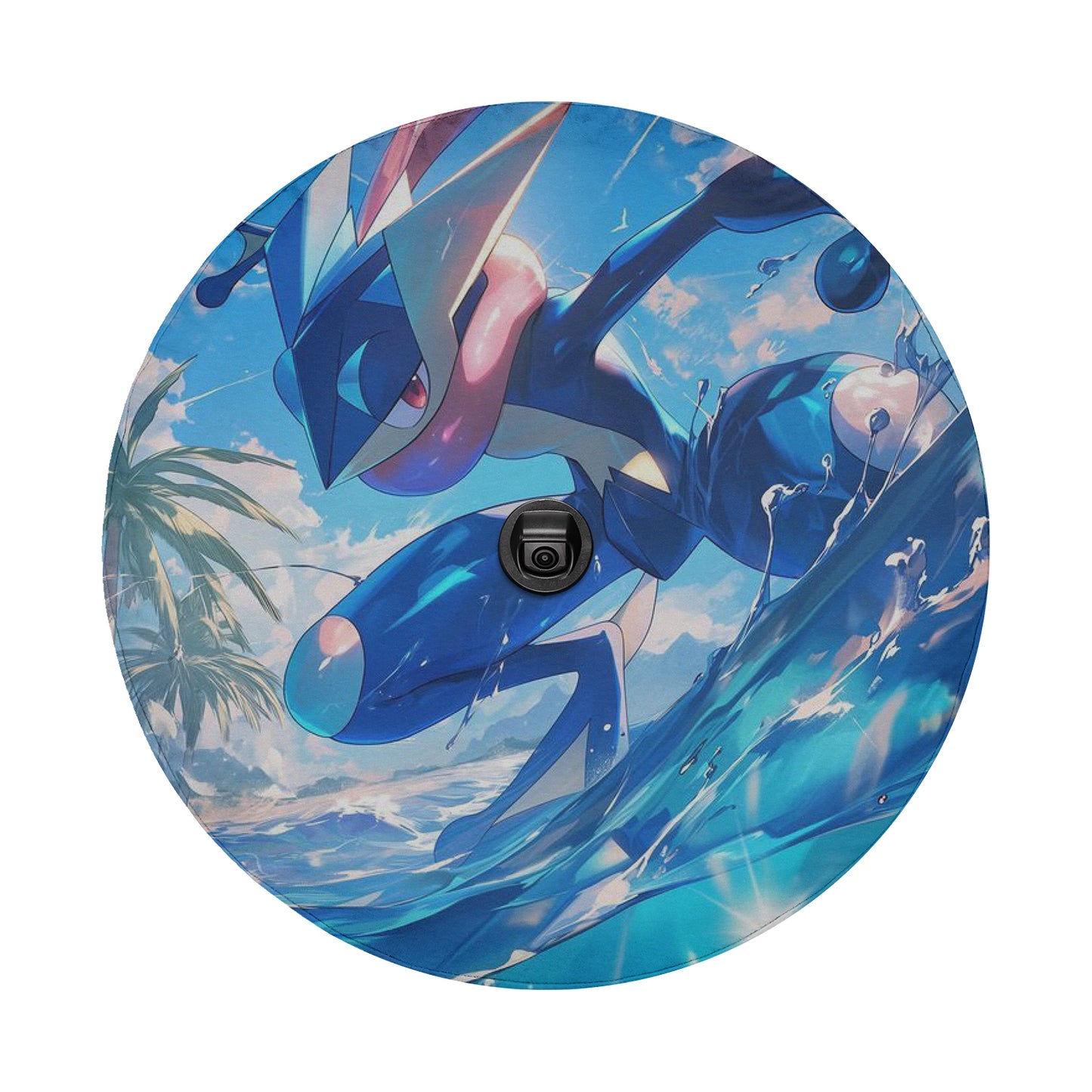 Pokemon Greninja Anime Spare Tire Cover – Premium Waterproof UV Resistant Protector