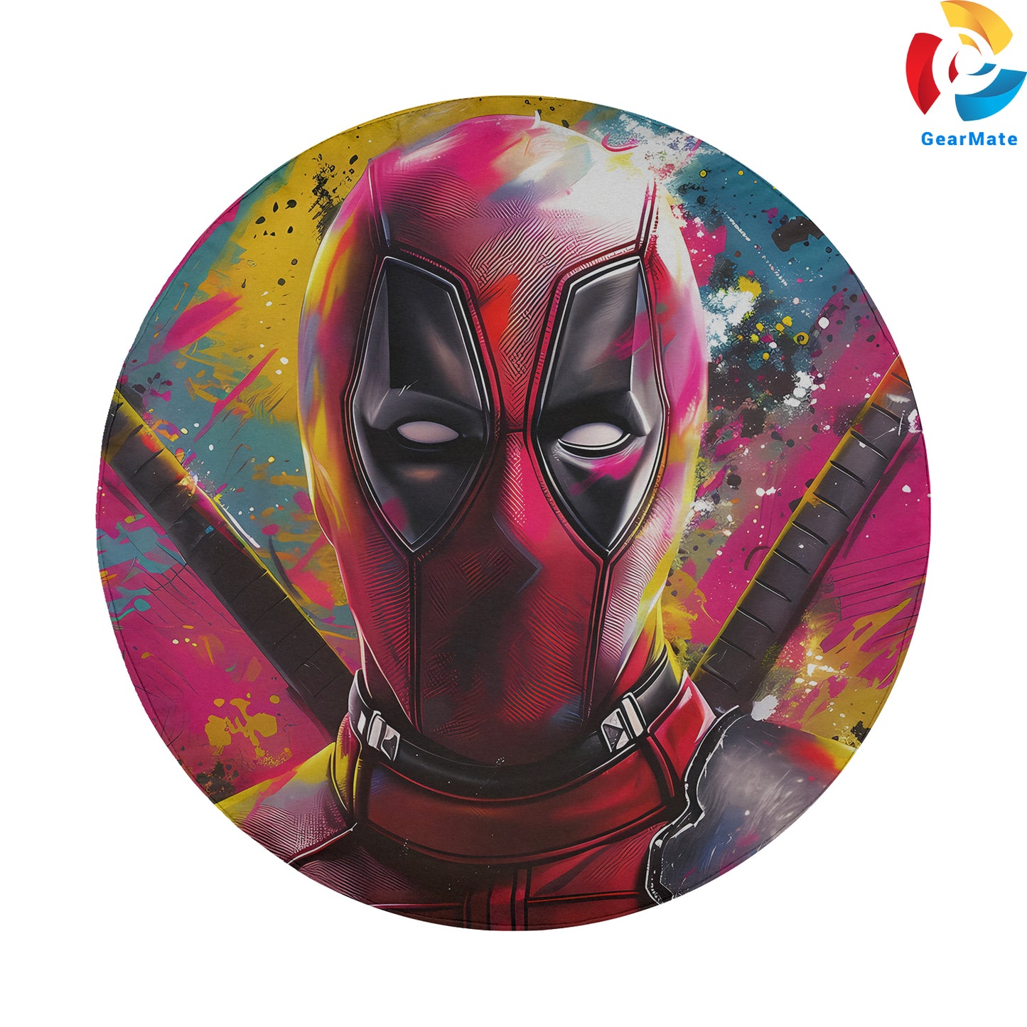 Marvel Deadpool Spare Tire Cover – Premium Waterproof UV Resistant Protector