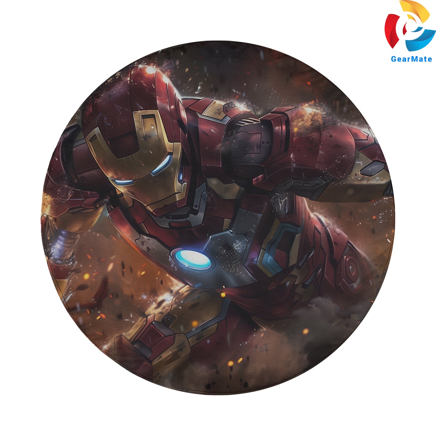 Iron Man Spare Tire Cover – Premium Waterproof UV Resistant Protector