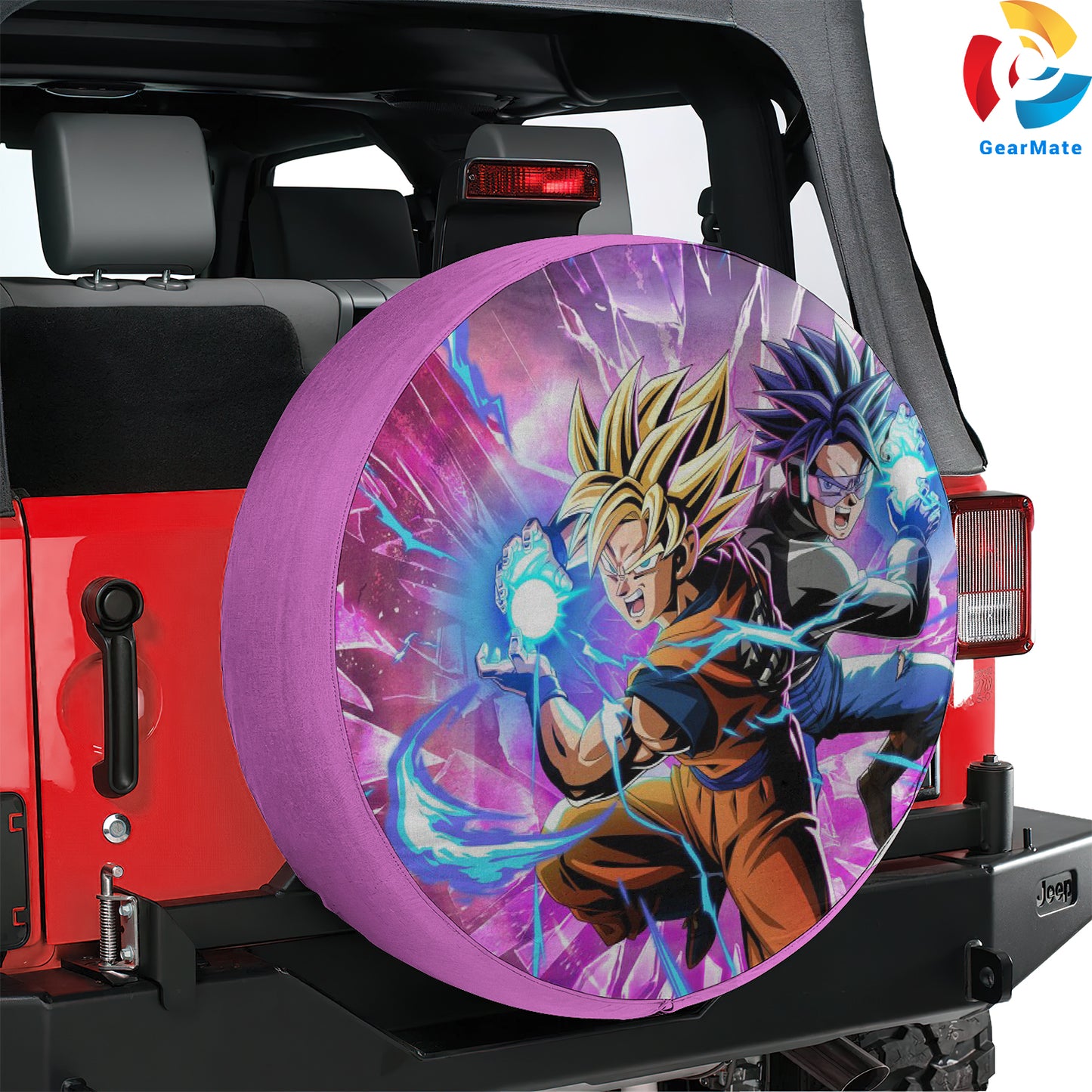 Dragon Ball Goku Dragon Ball Xenoverse Spare Tire Cover – Premium Waterproof UV-Resistant Protector