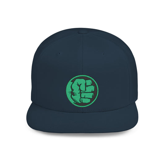 Marvel Hulk Smash Flat Bill Snapback – Lightweight, Custom Fit, Premium Quality