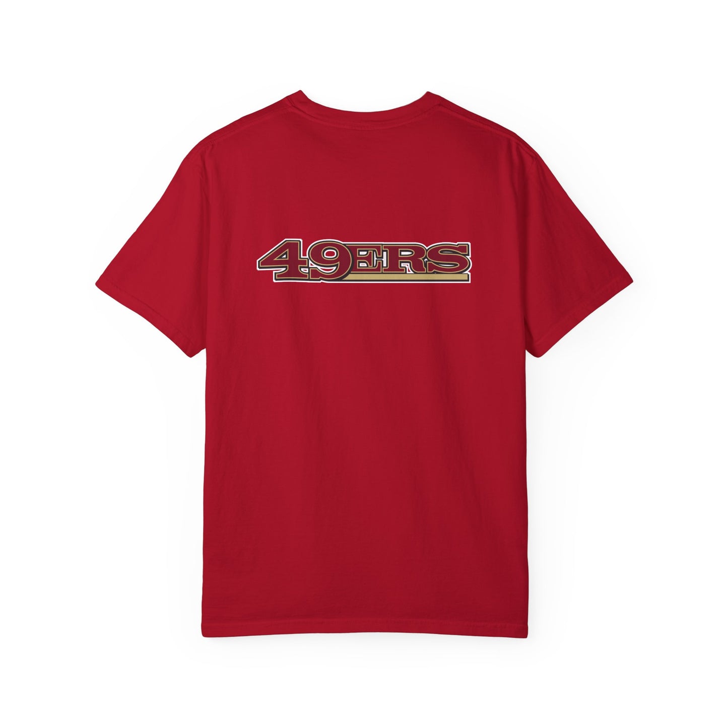 San Francisco 49ers Fan Gifts Garment-Dyed T-Shirt – Premium Cotton Tee for Customization