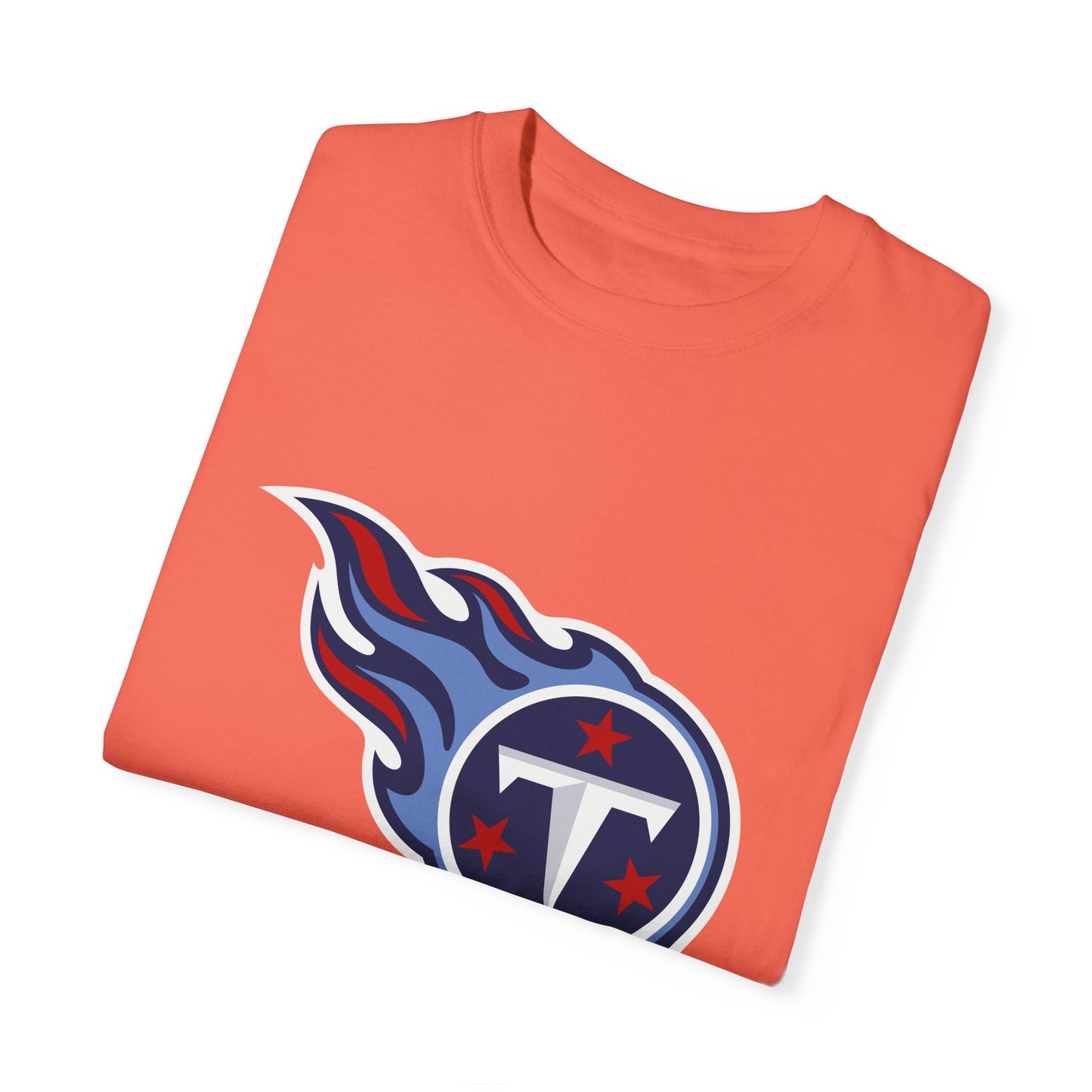 Tennessee Titans Merchandise Garment-Dyed T-Shirt – Premium Cotton Tee for Customization