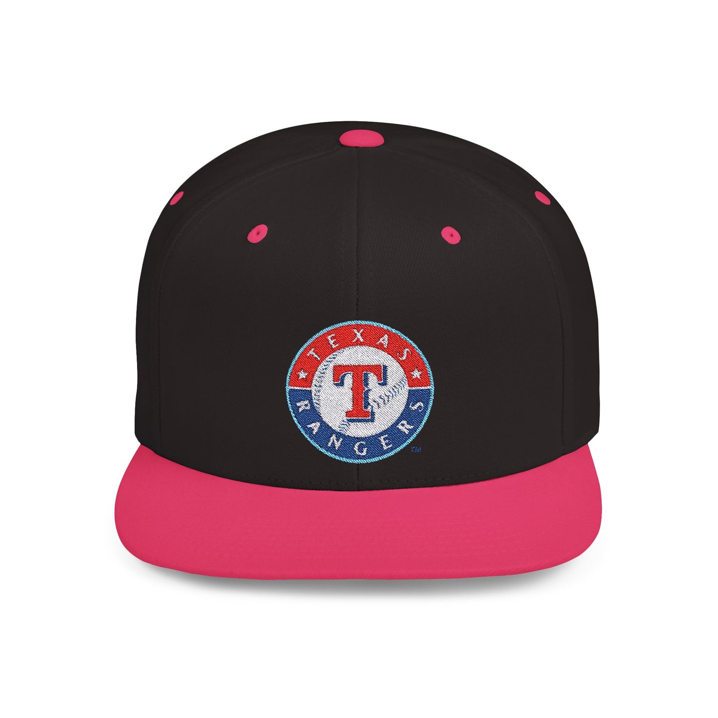 Texas Rangers Baseball Nation Flat Bill Snapback – Lightweight, Custom Fit, Premium Quality