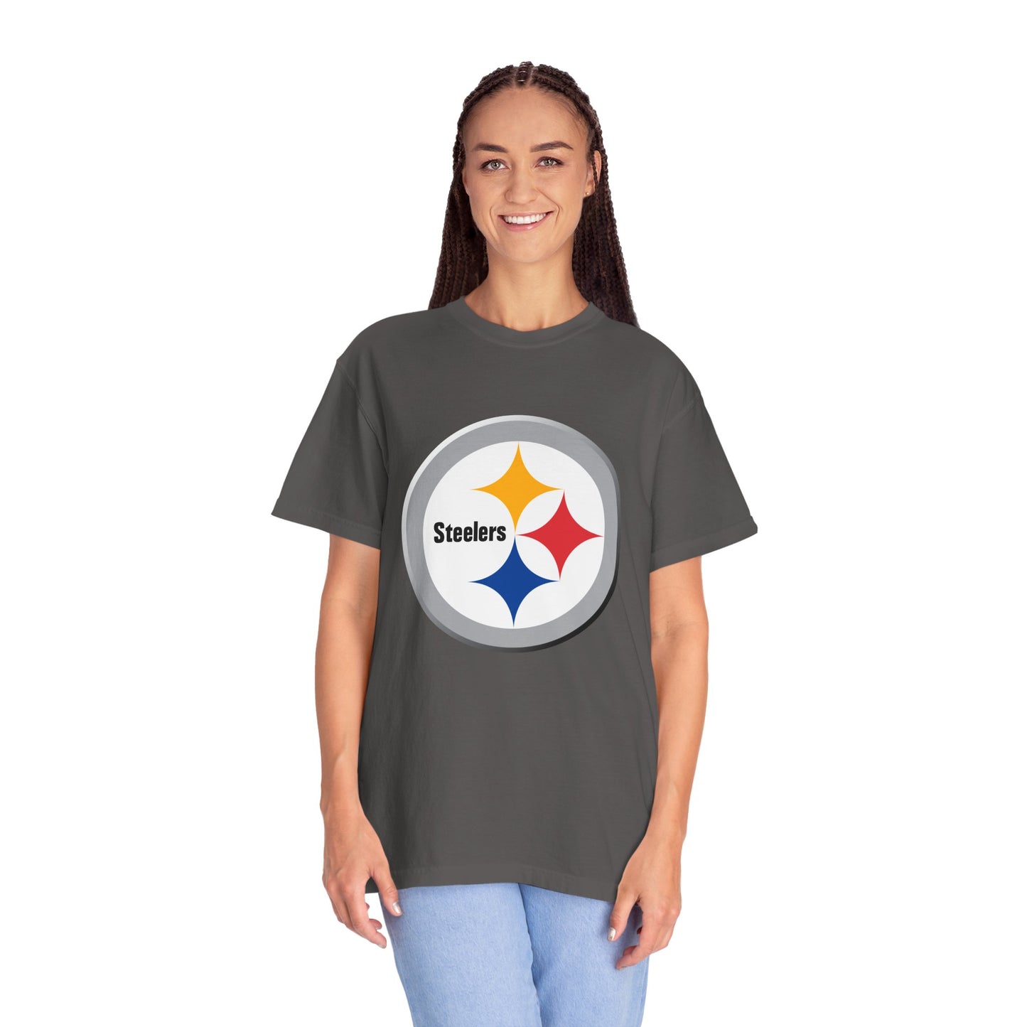 Pittsburgh Steelers Gear Garment-Dyed T-Shirt – Premium Cotton Tee for Customization