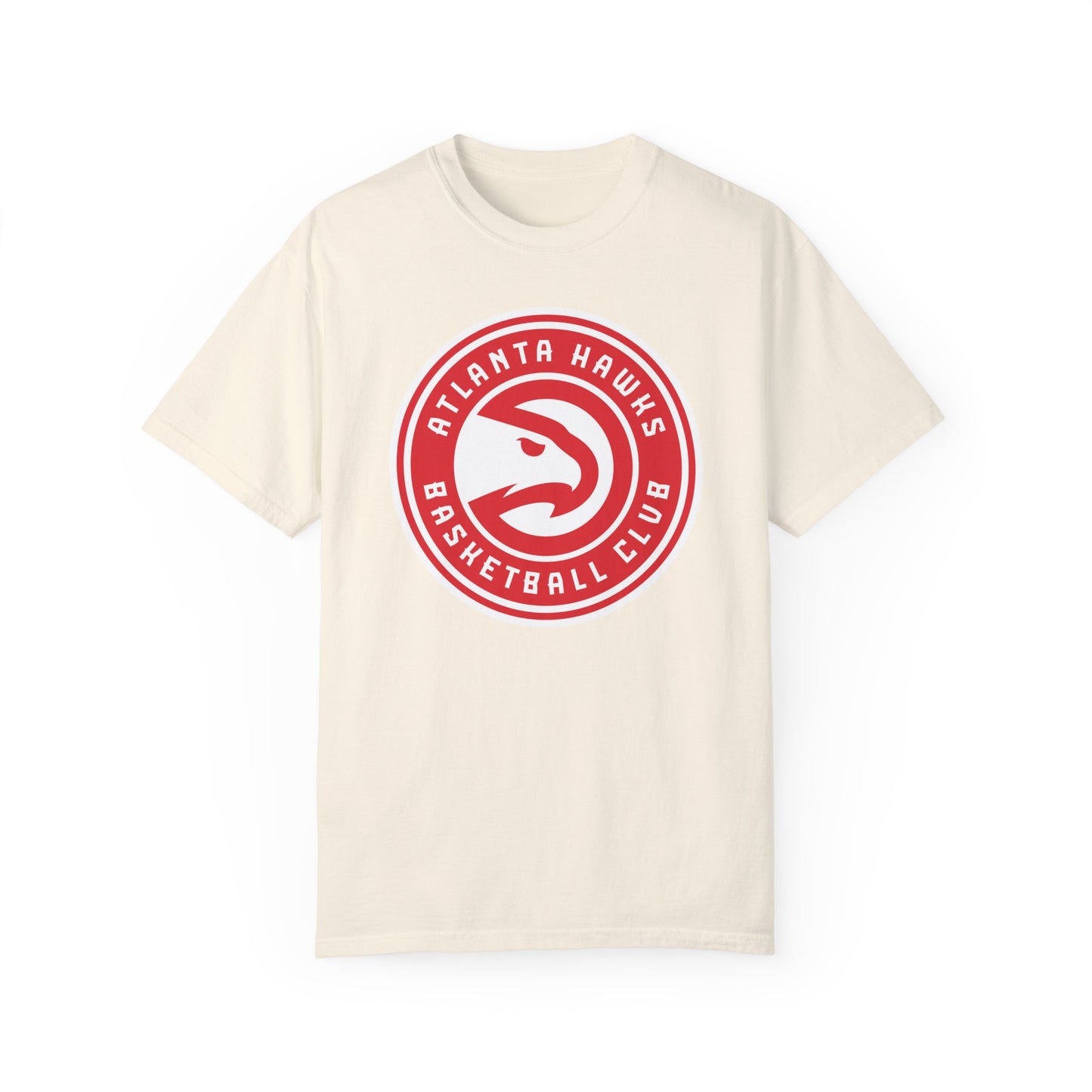 Atlanta Hawks Hoop Lifestyle Garment-Dyed T-Shirt – Premium Cotton Tee for Customization