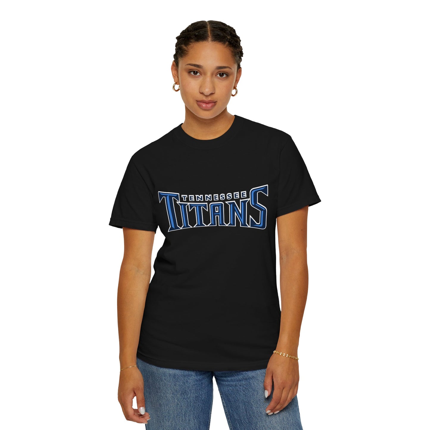 Tennessee Titans Team Merch Garment-Dyed T-Shirt – Premium Cotton Tee for Customization