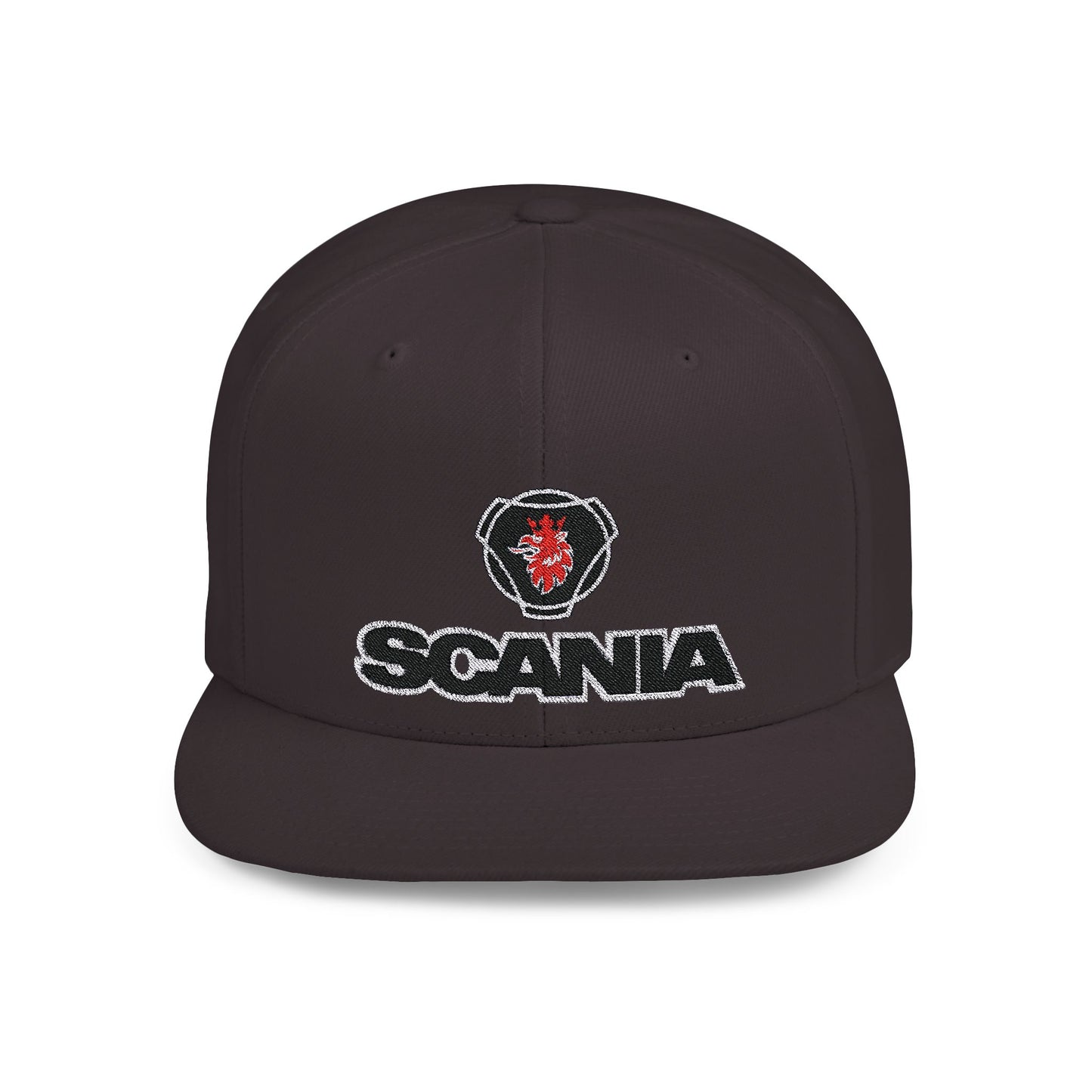 Scania Flat Bill Snapback – Lightweight, Custom Fit, Premium Quality