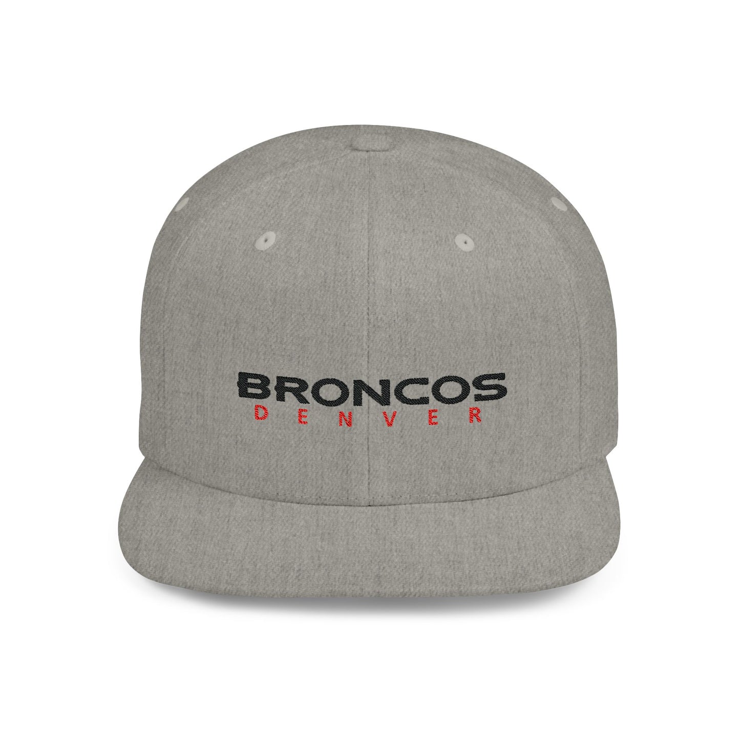 Denver Broncos Flat Bill Snapback – Lightweight, Custom Fit, Premium Quality