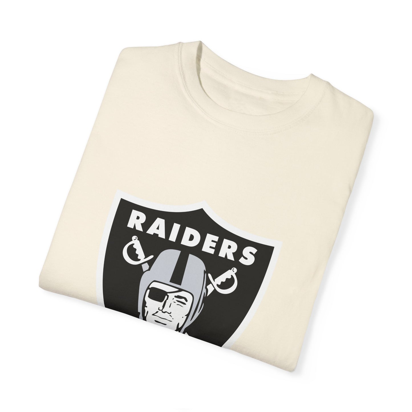 Las Vegas Raiders Gameday Essentials Garment-Dyed T-Shirt – Premium Cotton Tee for Customization