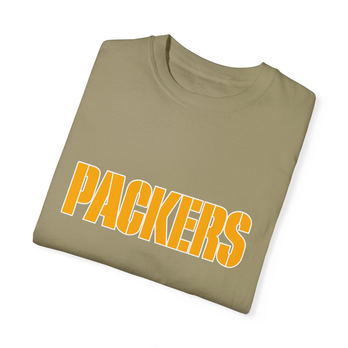 Green Bay Packers Gear Garment-Dyed T-Shirt – Premium Cotton Tee for Customization