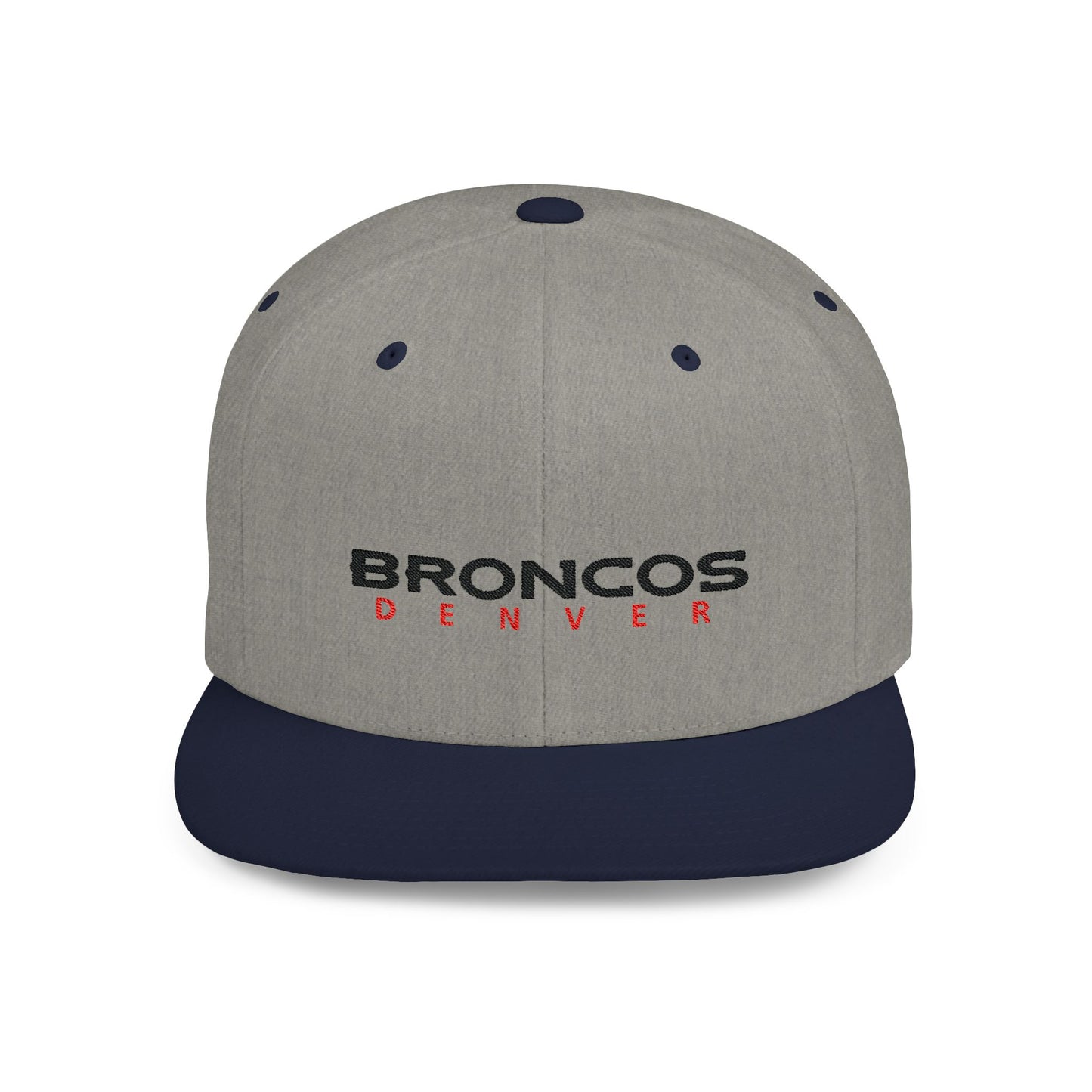 Denver Broncos Flat Bill Snapback – Lightweight, Custom Fit, Premium Quality