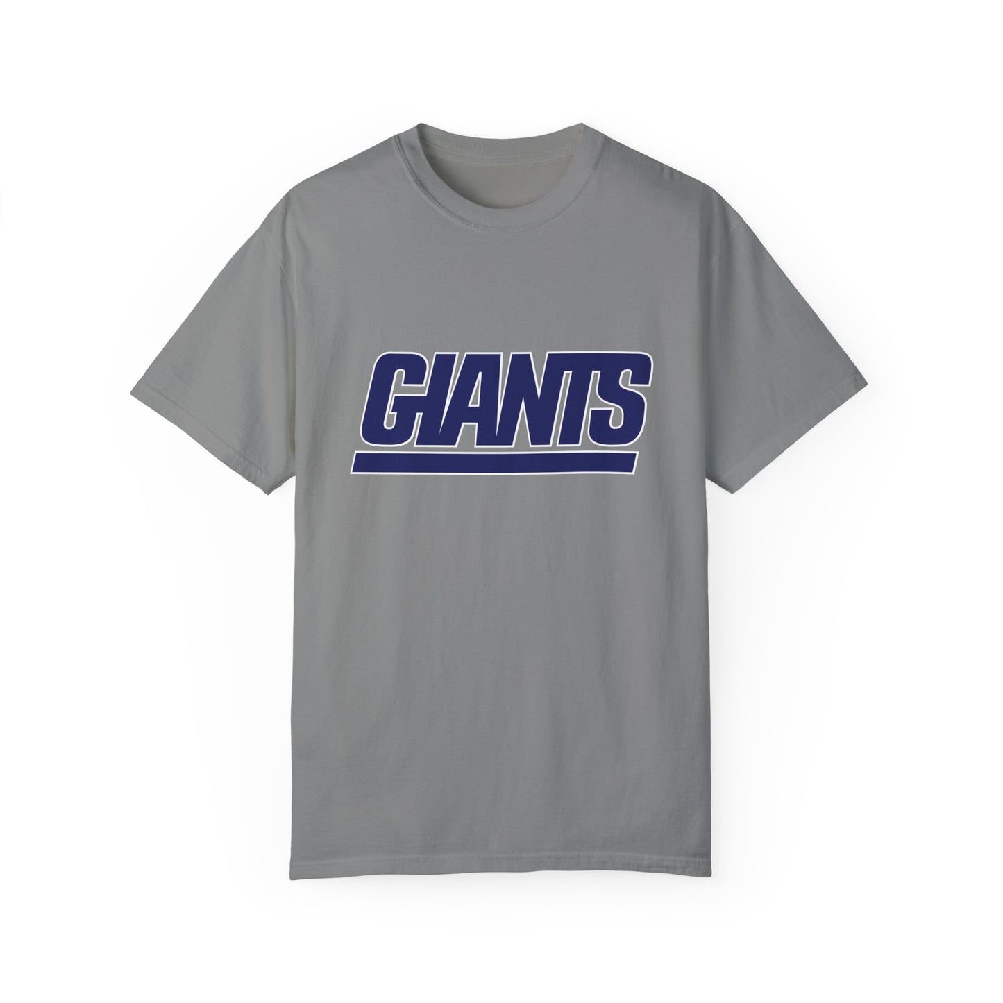 New York Giants Gear Garment-Dyed T-Shirt – Premium Cotton Tee for Customization