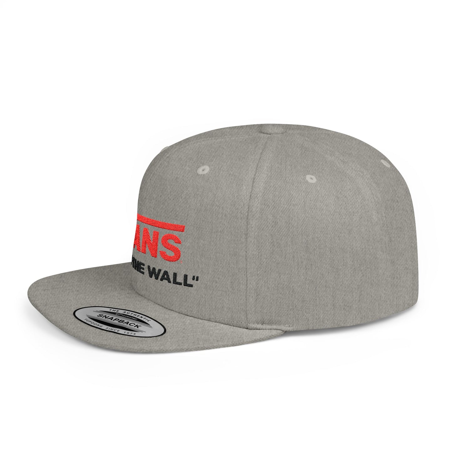 Vans Of The Wall Flat Bill Snapback – Lightweight, Custom Fit, Premium Quality