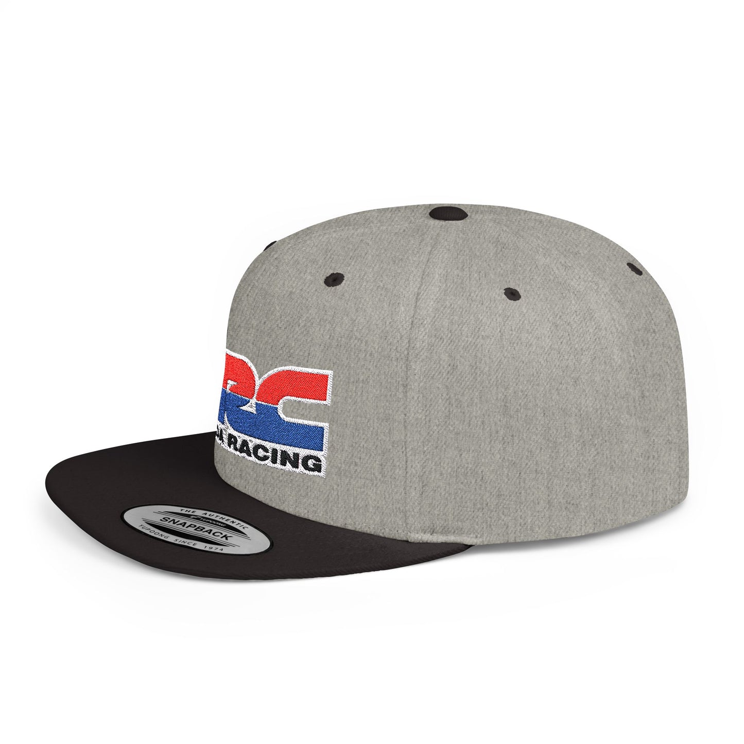 HRC Flat Bill Snapback – Lightweight, Custom Fit, Premium Quality