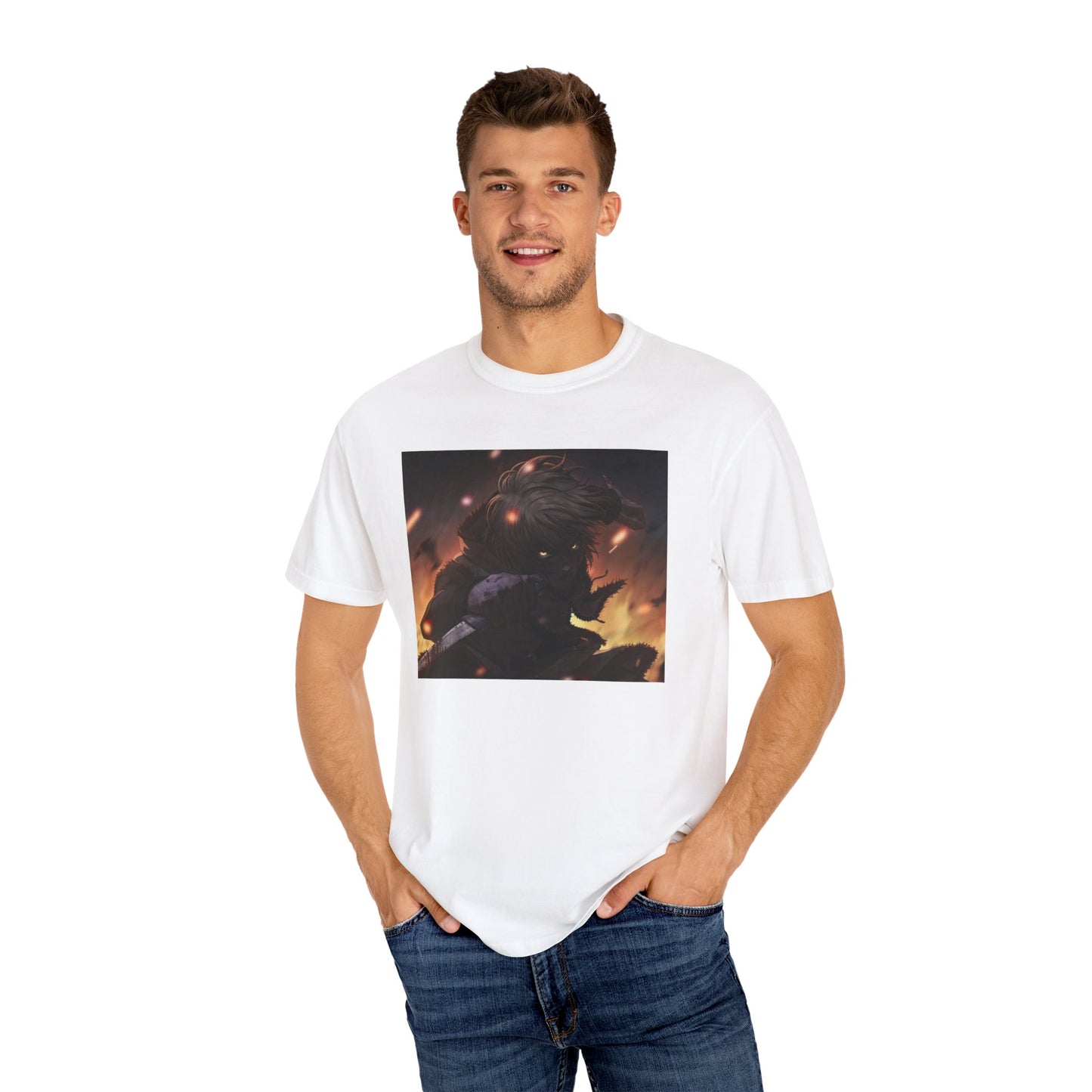 VL Garment-Dyed T-Shirt – Premium Cotton Tee for Customization