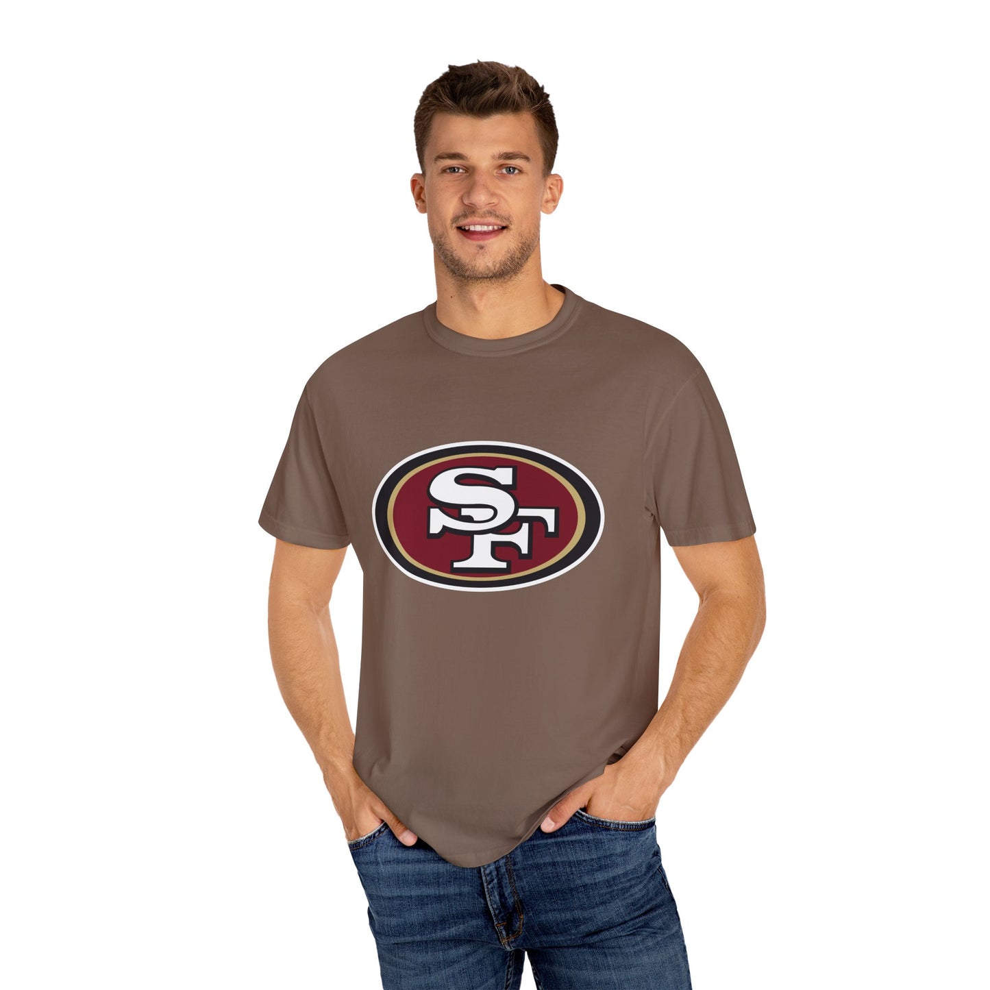 San Francisco 49ers Fan Gifts Garment-Dyed T-Shirt – Premium Cotton Tee for Customization