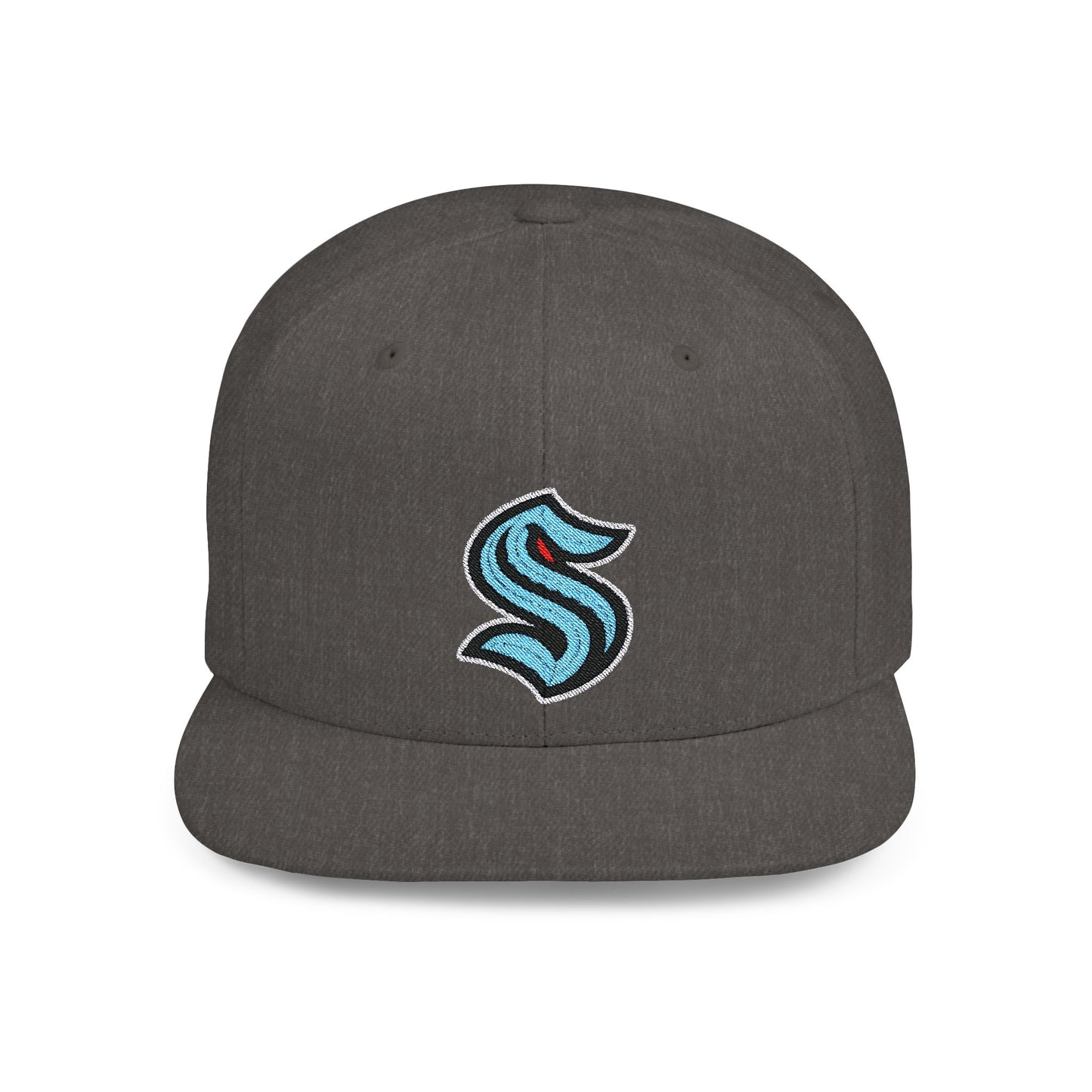 Seattle Kraken Flat Bill Snapback – Lightweight, Custom Fit, Premium Quality