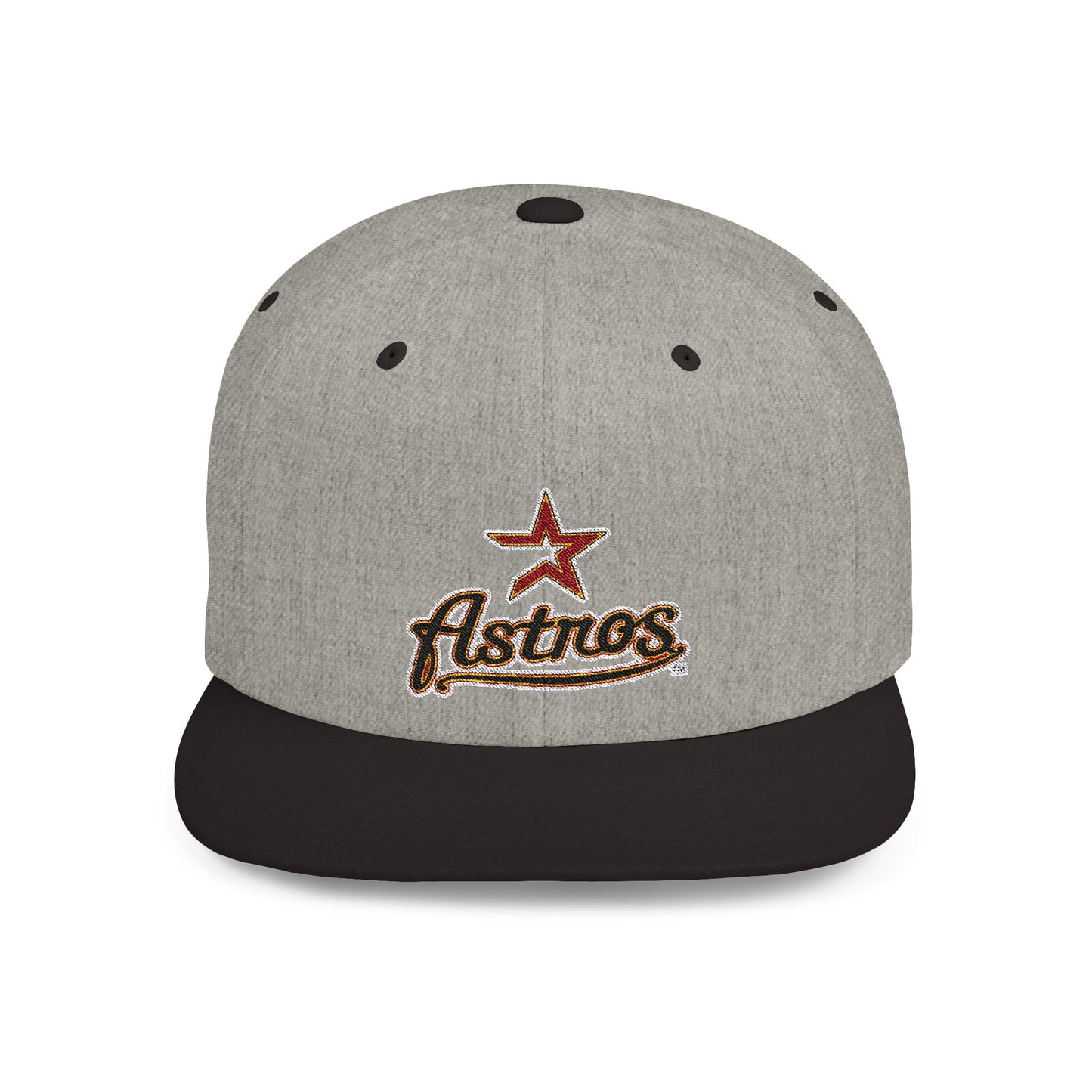 Houston Astros Flat Bill Snapback – Lightweight, Custom Fit, Premium Quality