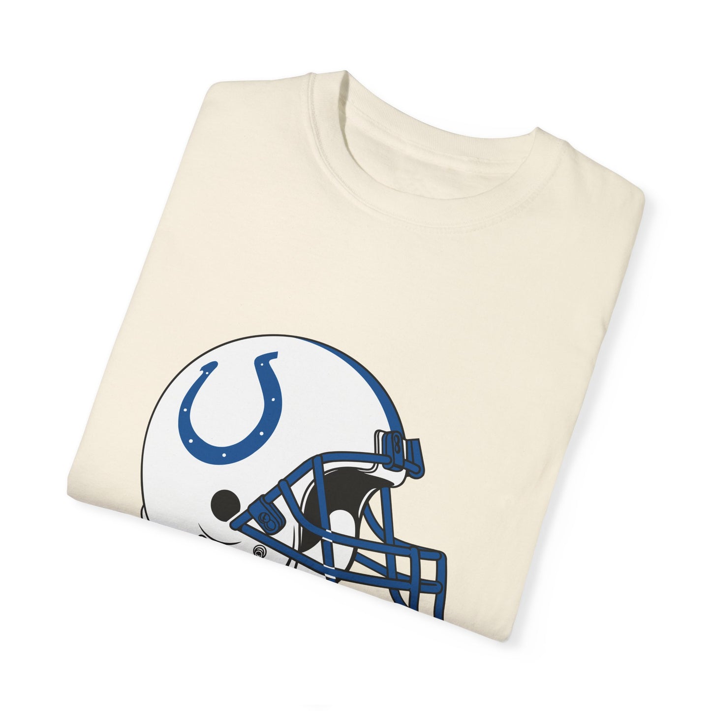 Indianapolis Colts Merchandise Garment-Dyed T-Shirt – Premium Cotton Tee for Customization