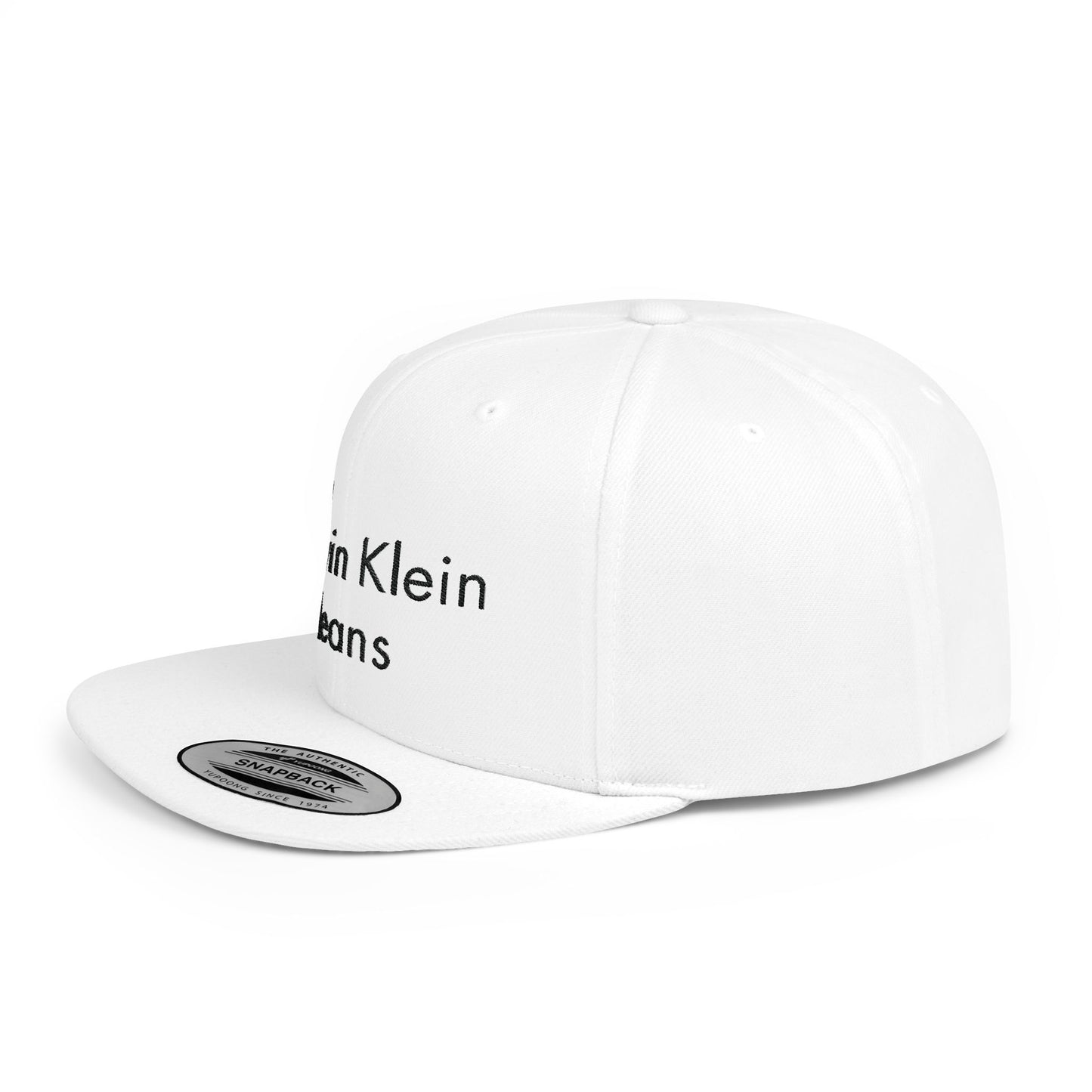 Calvin Klein Jeans Flat Bill Snapback – Lightweight, Custom Fit, Premium Quality