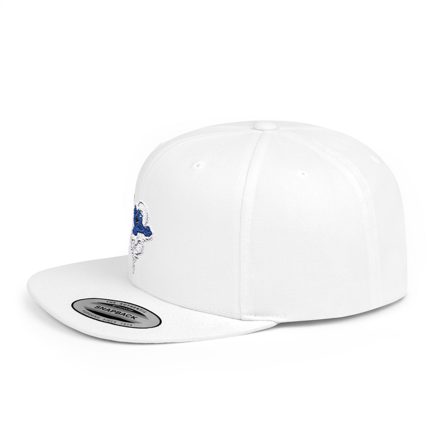 The Smurf Blue Flat Bill Snapback – Lightweight, Custom Fit, Premium Quality